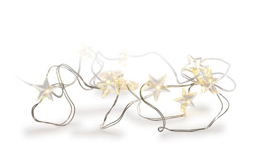 STT LED Lichterkette Angel Hair 2 m 20 LED, Sterne