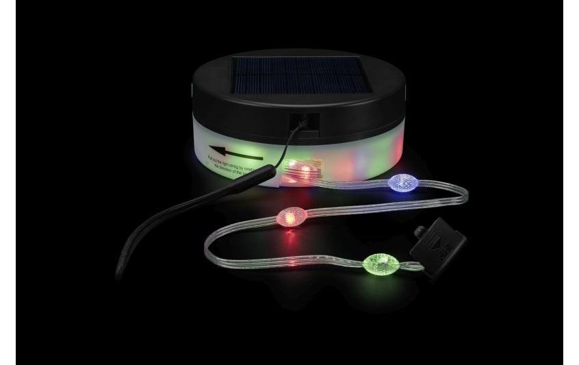 STT Lichterkette Solar Motion Light Multi 500, Grün – Lichterkette von STT