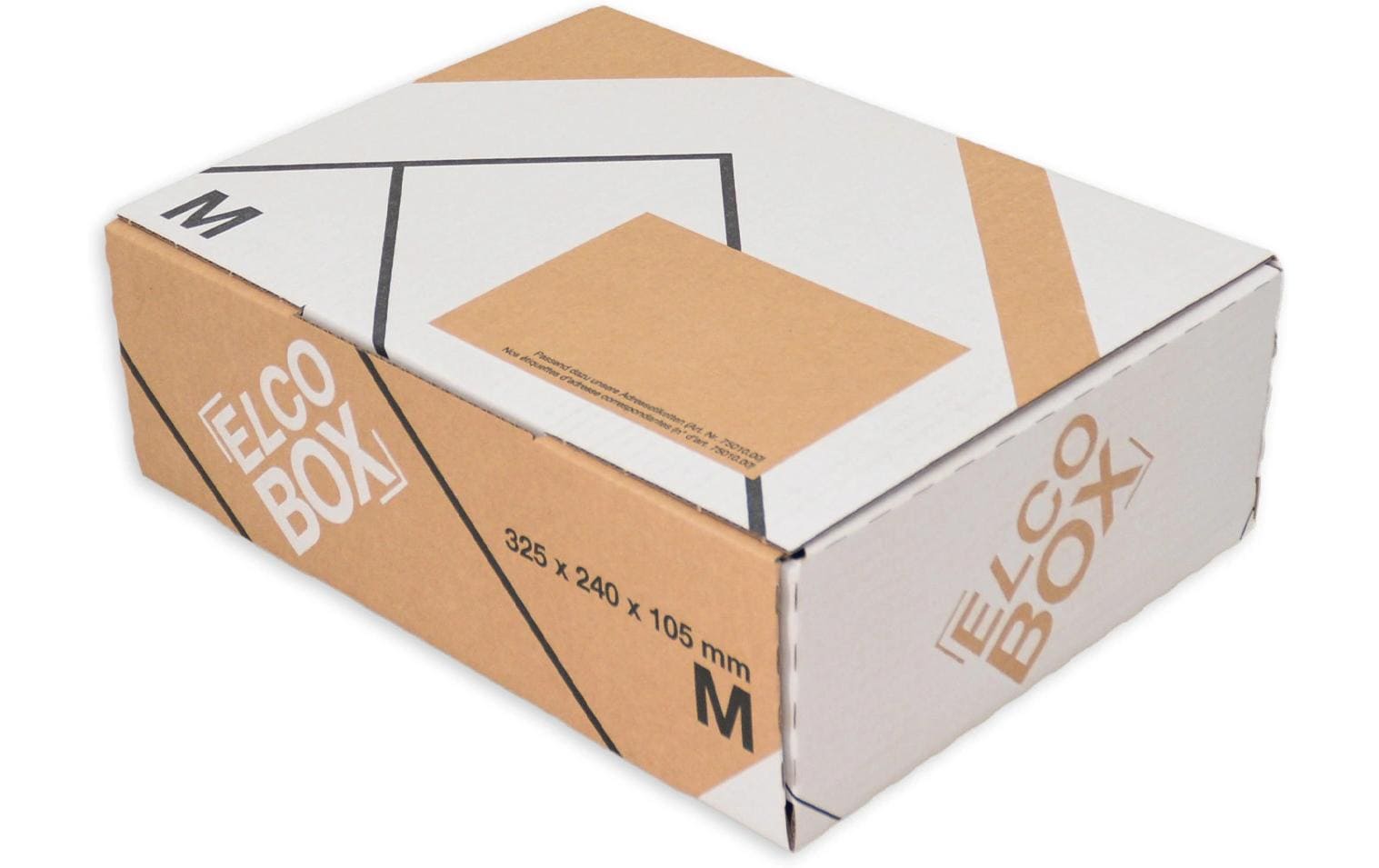 ELCO Versandkarton M 325 x 240 x 105 mm, 1 Stück – Versandkarton von ELCO