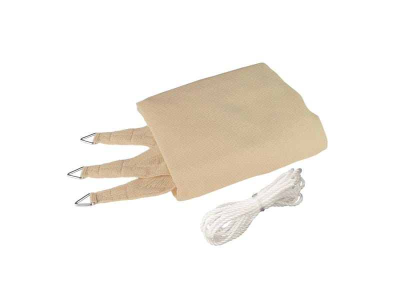Sonnensegel Champagner 4.0m, Dreieck