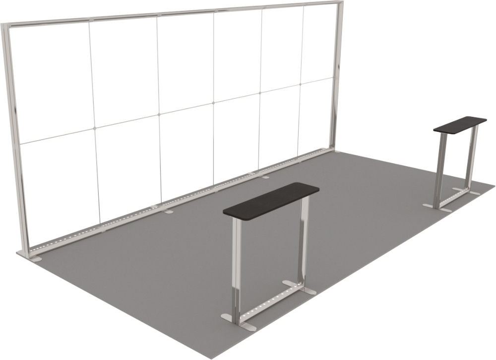 LUMIX Messestand 18 m² Halbinselstand Messeauftritt Praxisbeispiel