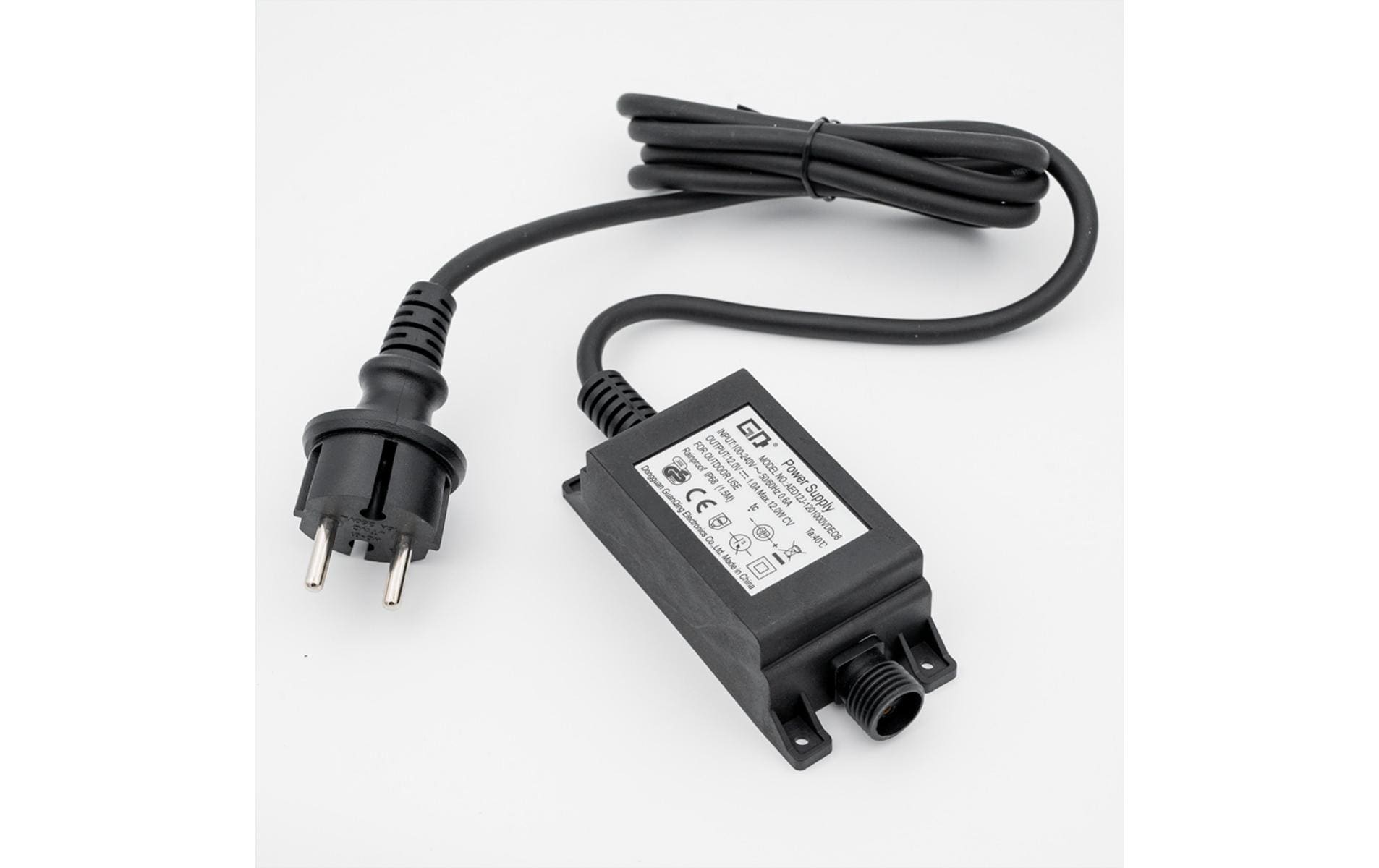 Shelly PbS Zubehör · Verlängerungskabel und DC 12 V / 1A Netzteil