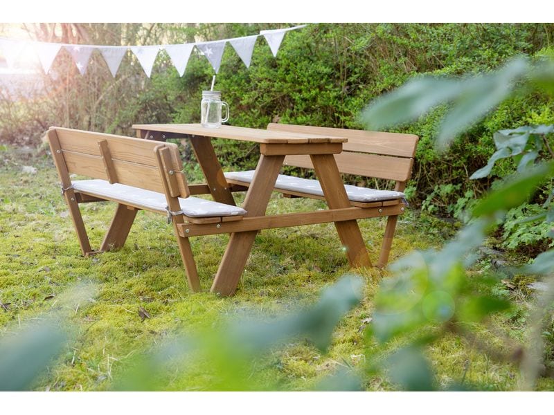 Roba Kindersitzgruppe mit Lehne, teak