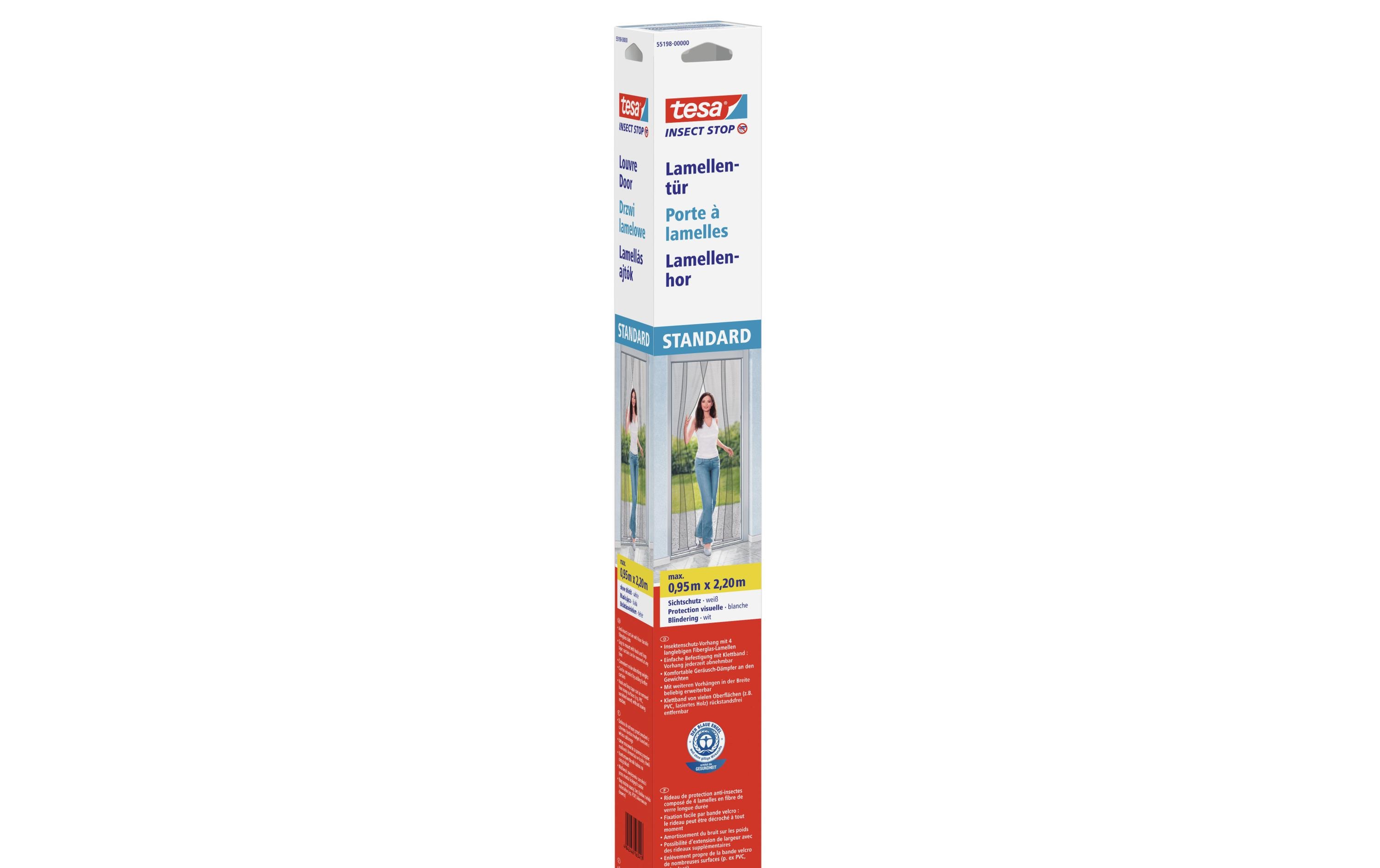 Tesa Insect Stop Lamellentür Standard weiss
