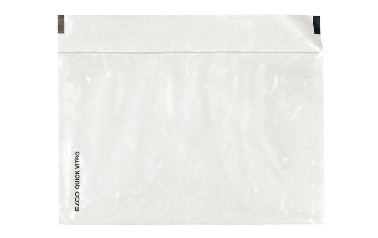 ELCO Dokumententasche Quick Vitro C6 Transparent, 250 Stück – Dokumententasche von ELCO