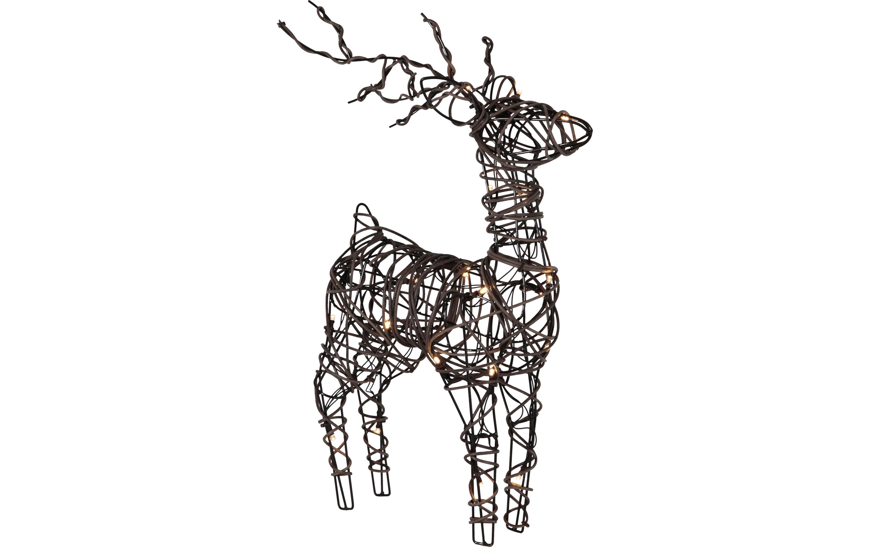 Star Trading LED-Figur Vixen Rentier, 55 cm
