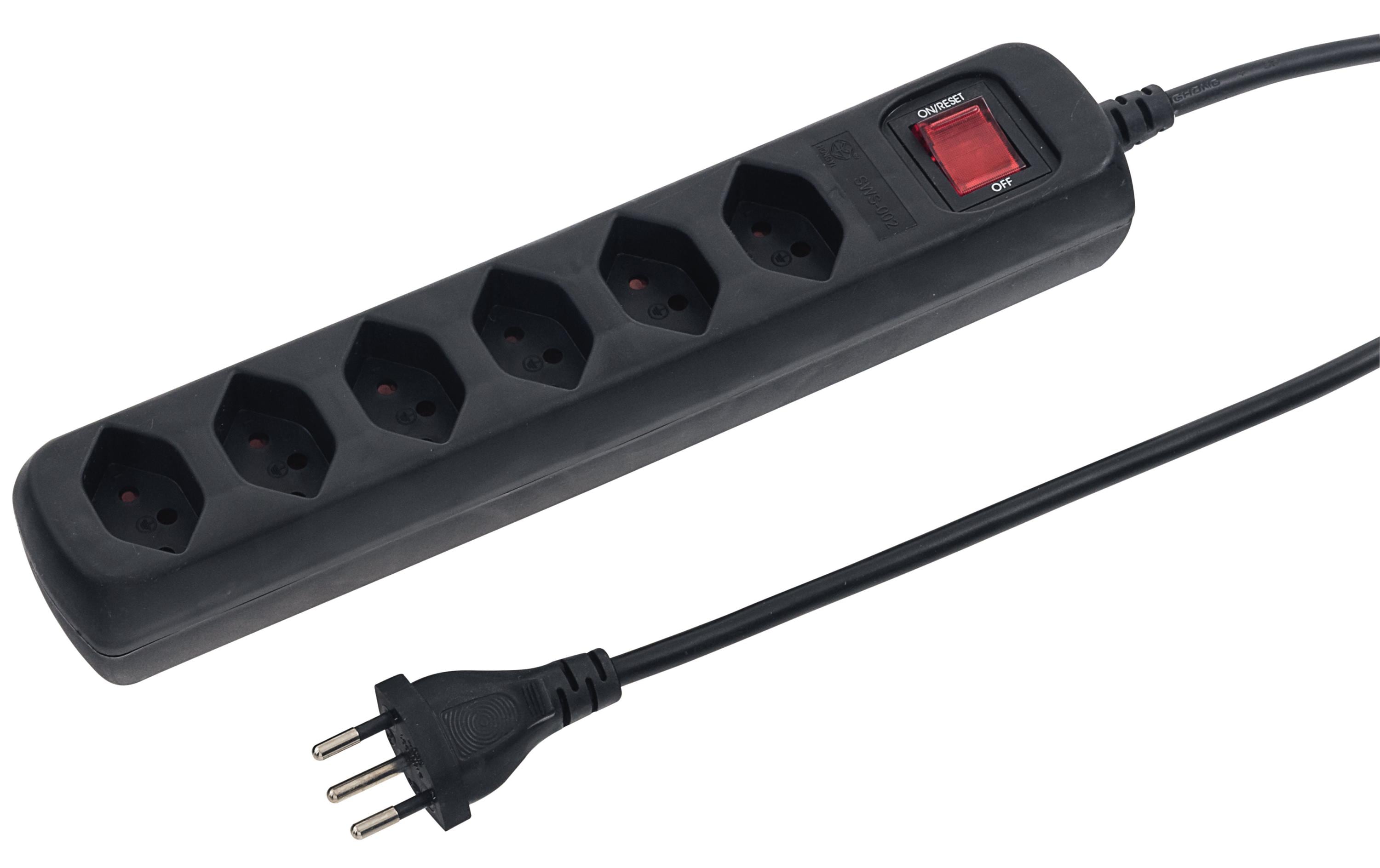 STEFFEN Steckdosenleiste POWER EASY 6x T13 – Steckerleiste von STEFFEN