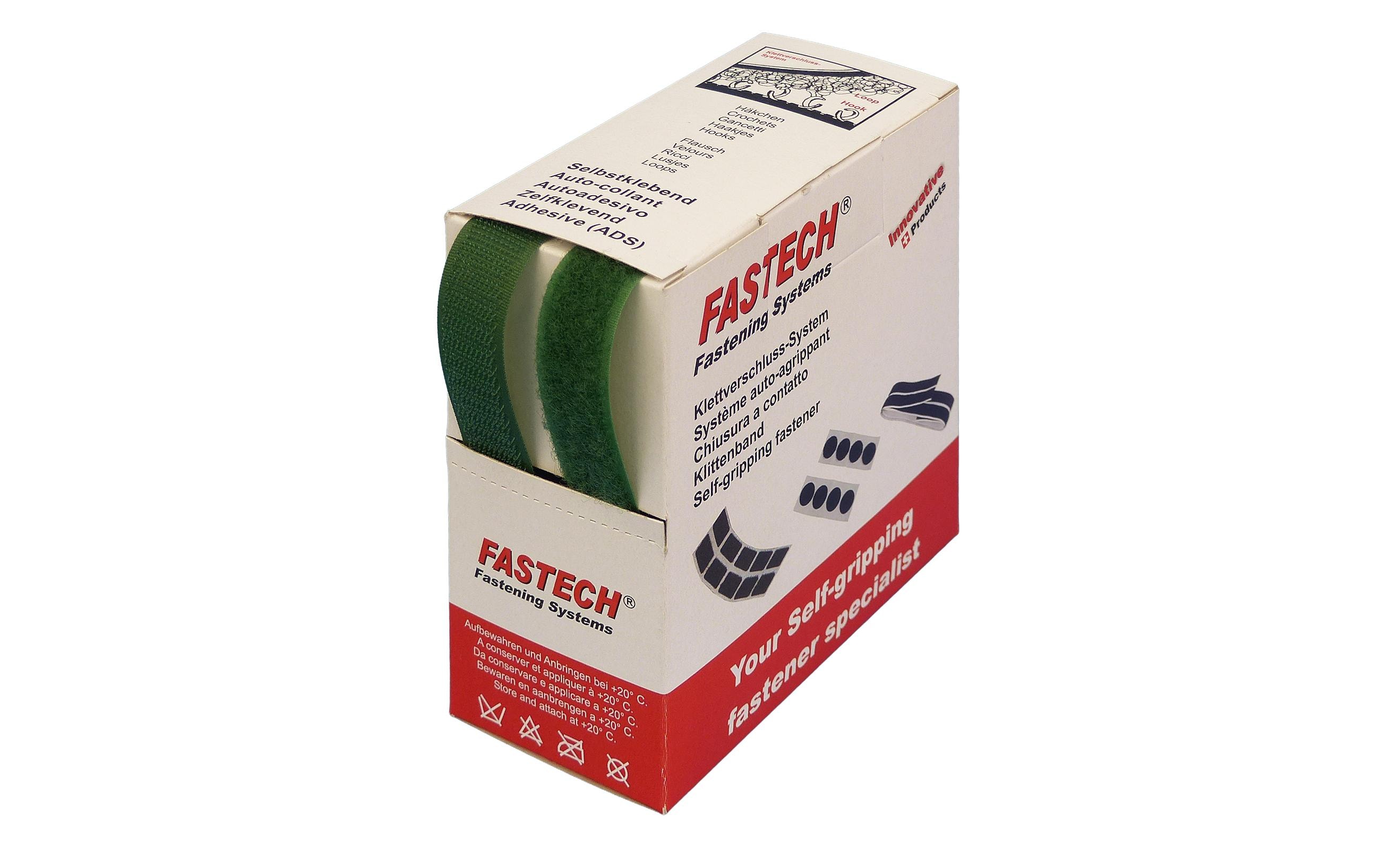 FASTECH Klettband-Box Grün – Klettband von FASTECH