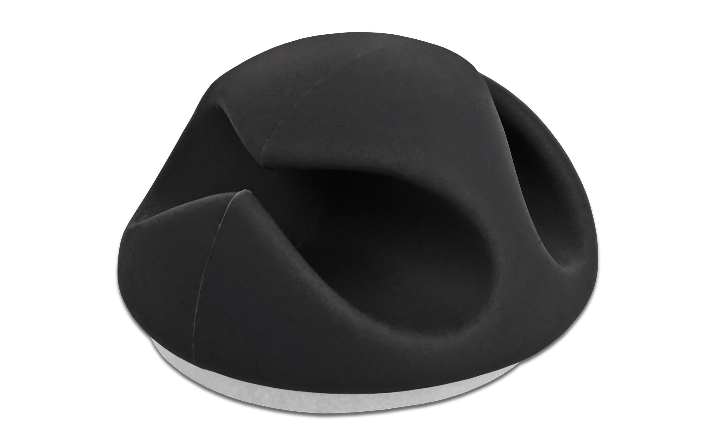 Delock Kabelhalter 29mm, für 2 Kabel, selbstklebend 6 Stück – Kabelhalter von Delock