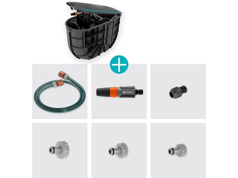 Unterirdische Schlauchbox RollUp M 20 m