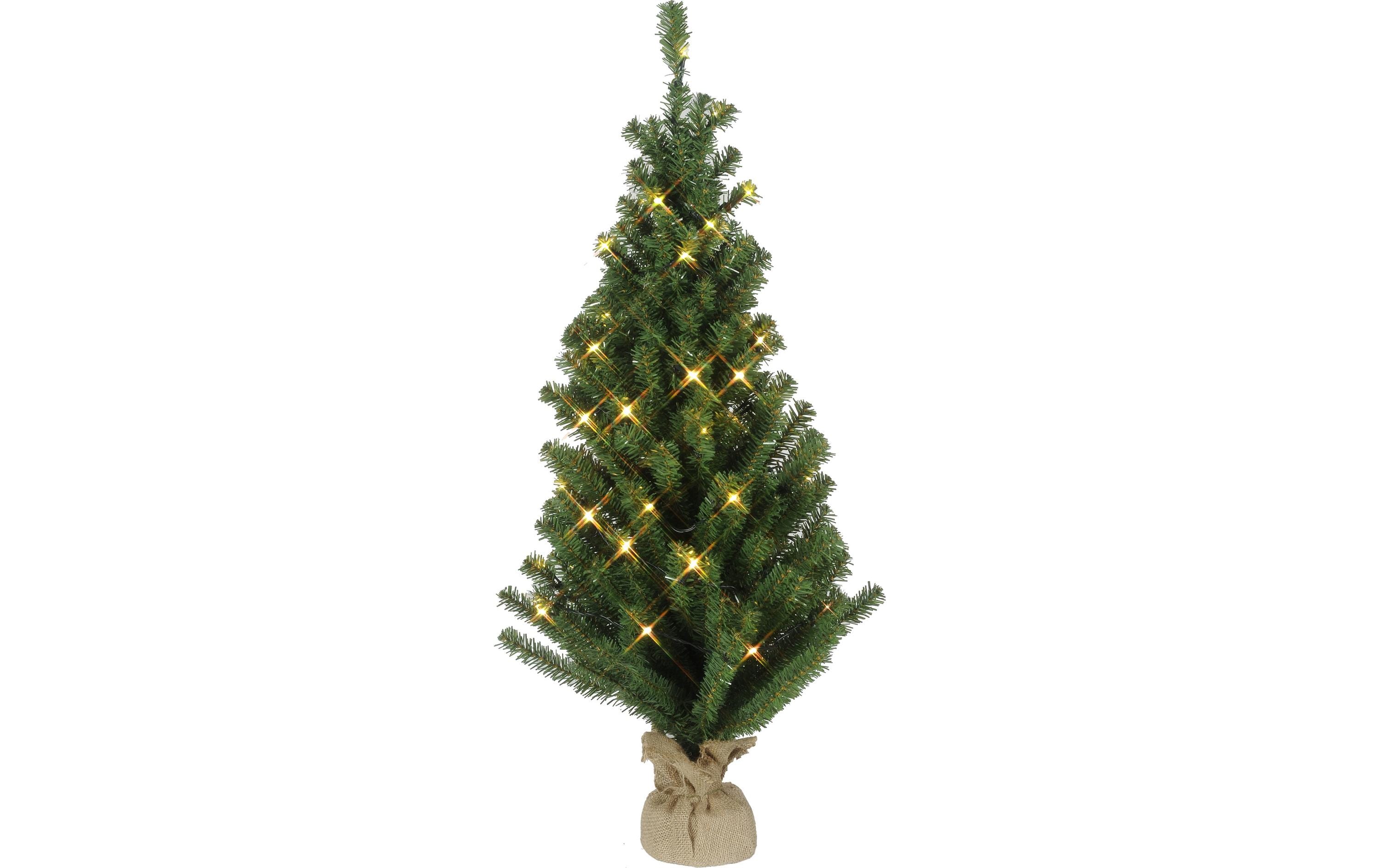 Star Trading Weihnachtsbaum Toppy, 50 LED, 90 cm – LED-Weihnachtsbaum von Star Trading
