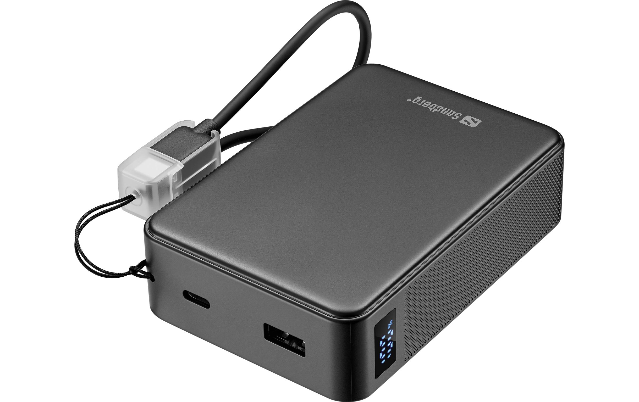 Sandberg Powerbank Nano Schwarz 20000 mAh