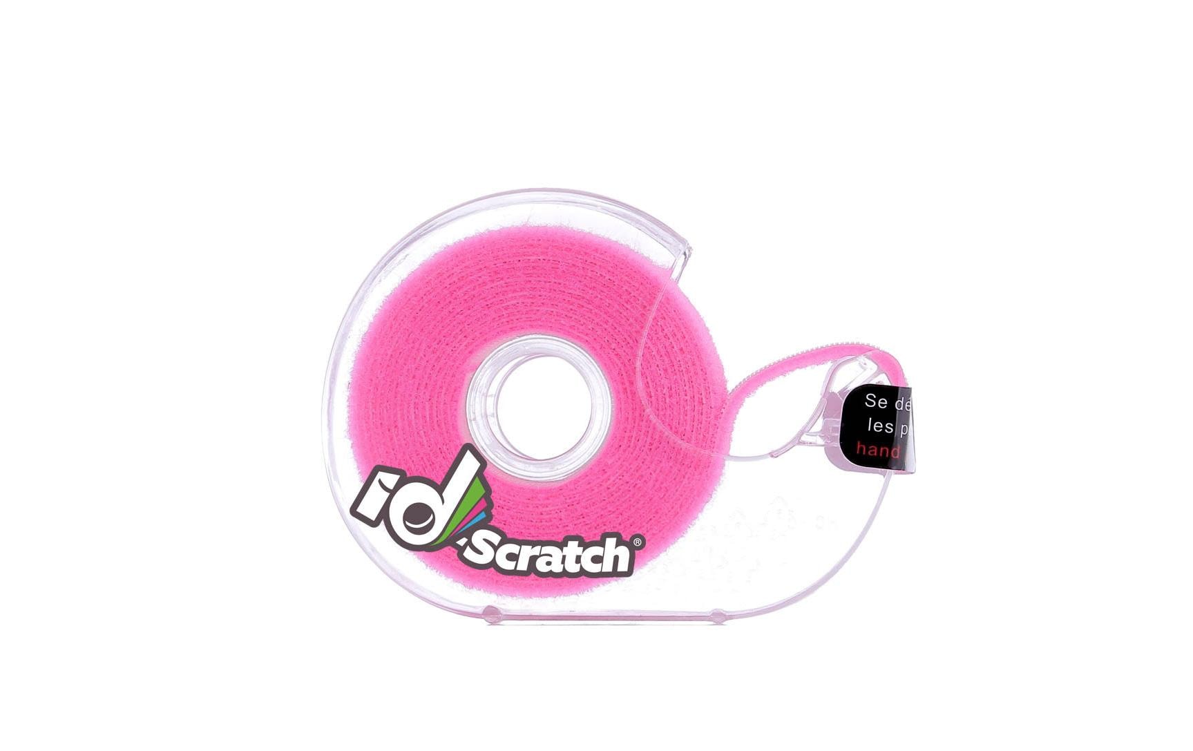 Patchsee Klettband-Box ID-SCRATCH Dispender Box Neonpink – Klettband von Patchsee
