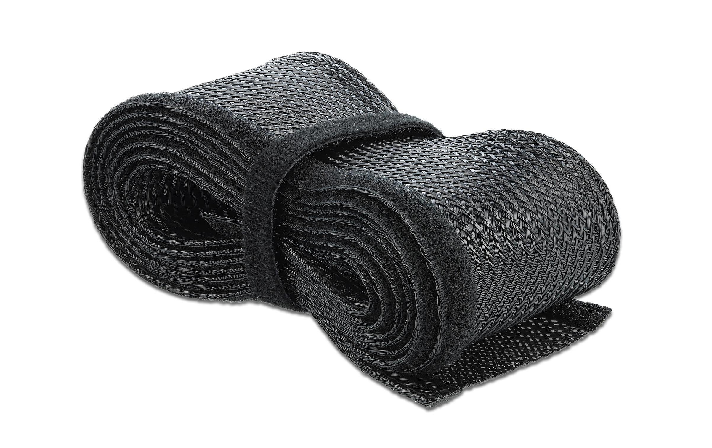 Delock Kabelschlauch 2 m x 19 mm Schwarz – Kabelschlauch von Delock