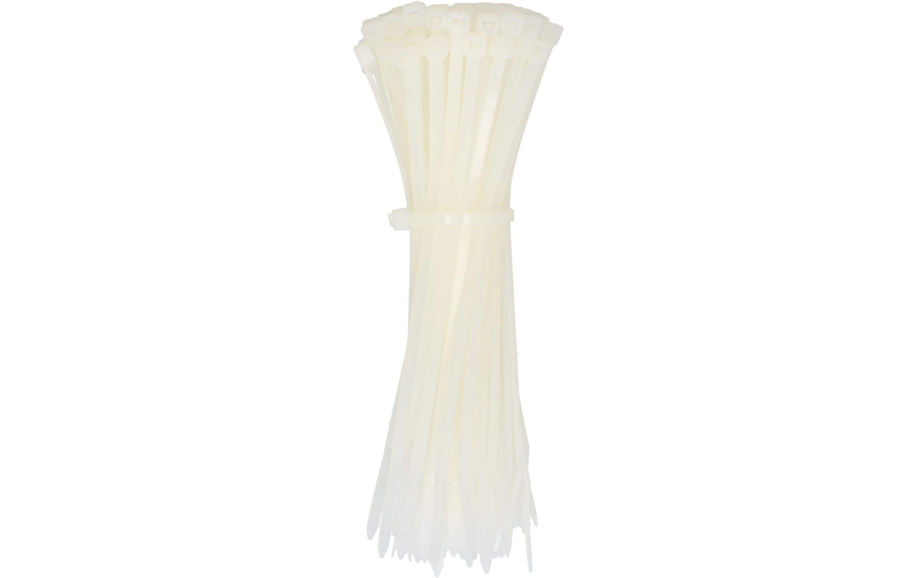 Max Hauri Kabelbinder 50 Stück Nature 450 mm x 7.6 mm – Kabelbinder von Max Hauri