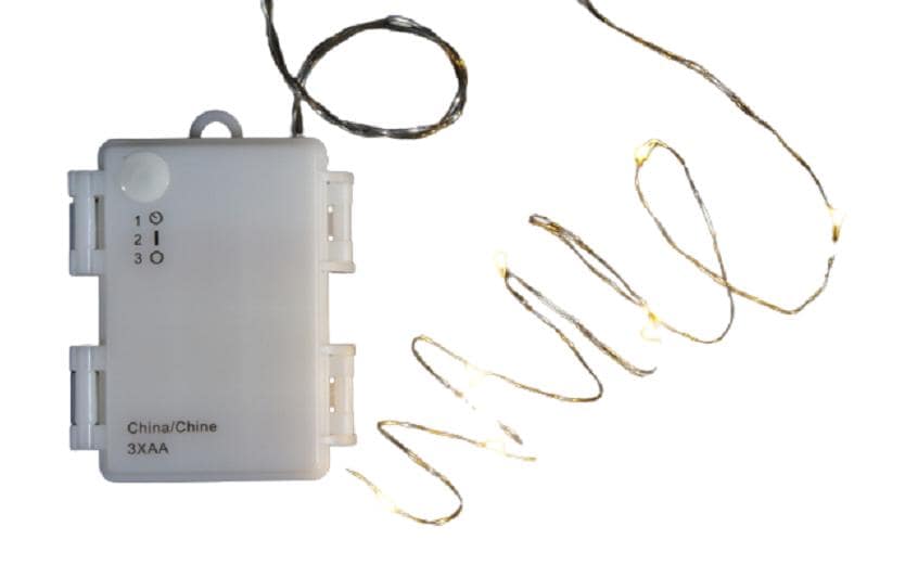 Dameco LED Lichterkette Angel Hair 8 m Outdoor
