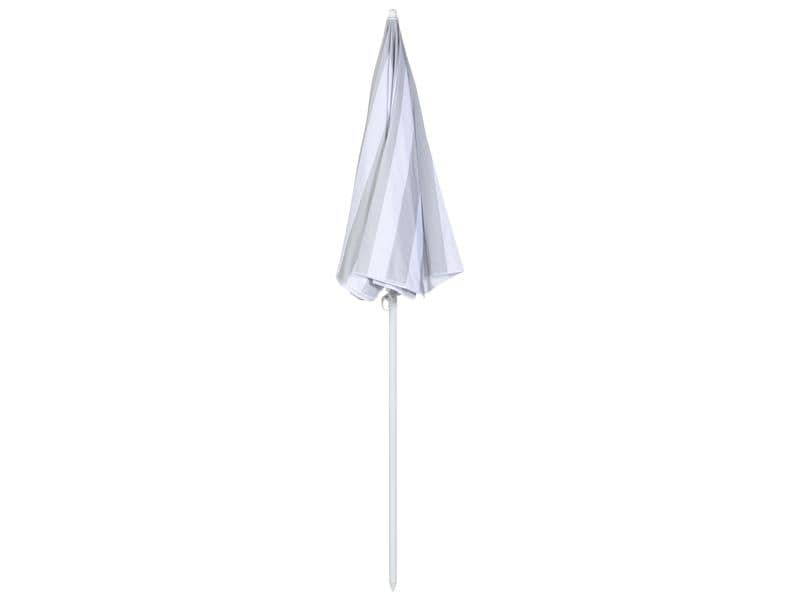 KOOR, Sonnenschirm Marino 180 cm, Grau/Weis