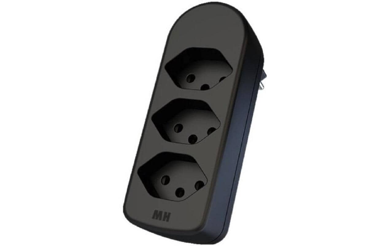 Max Hauri Abzweigstecker ADAPT 3 Typ 13 – Mehrfachstecker von Max Hauri