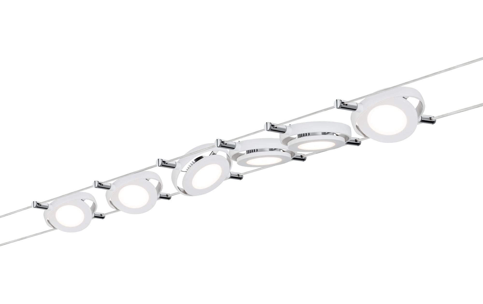 Paulmann LED Seilsystem RoundMac Basisset 6 x 200 lm – Smarte Seilsystem-Set für Paulmann Seilsystem von Paulmann