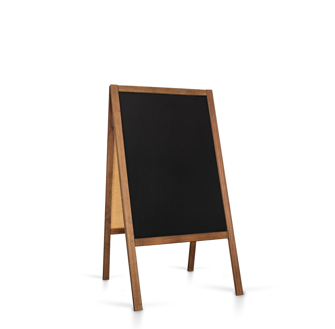 Kreidetafel/Holz Kundenstopper Classic L (61x118 cm)