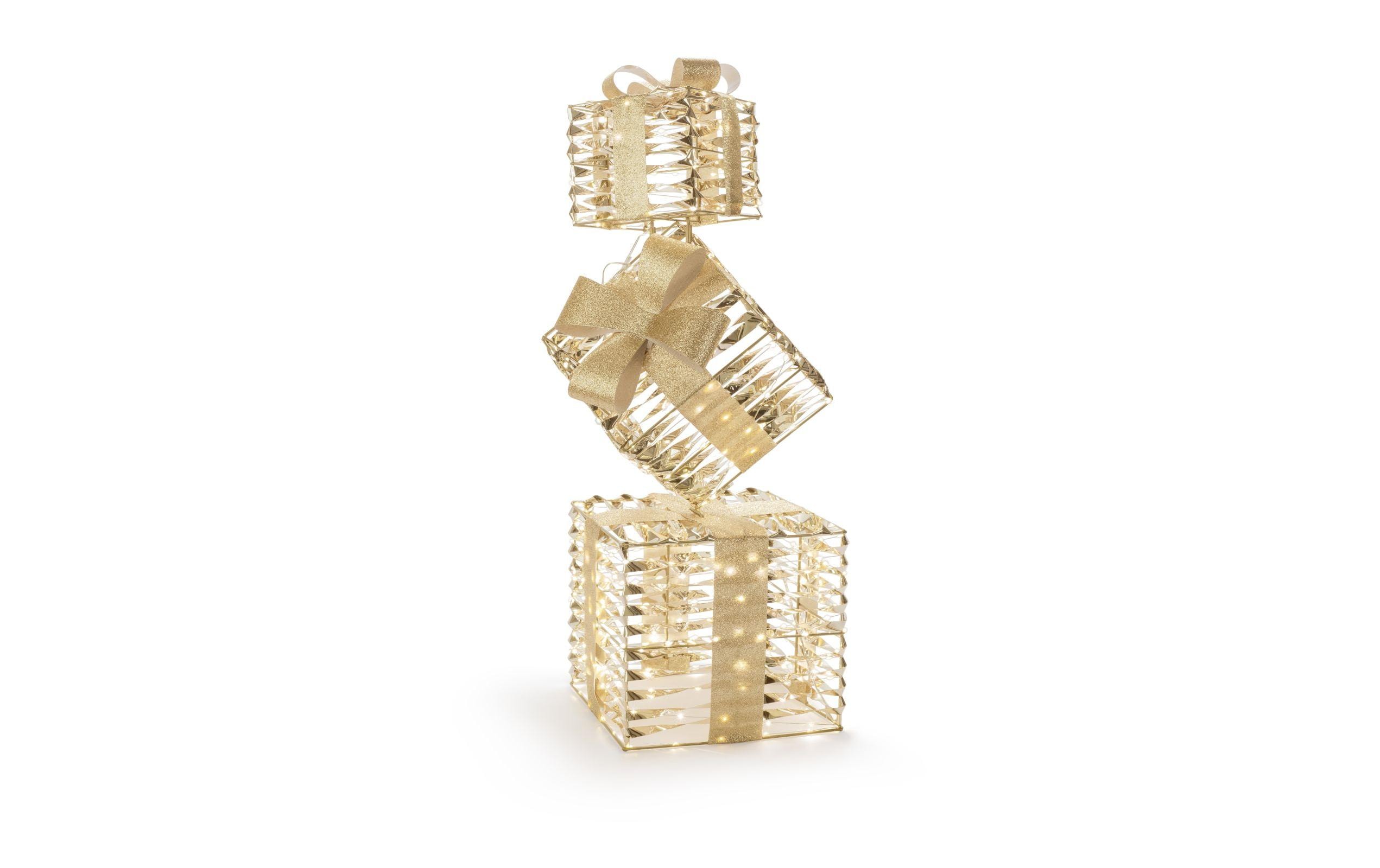 STT LED-Figur Glamour 3 giftbox Gold