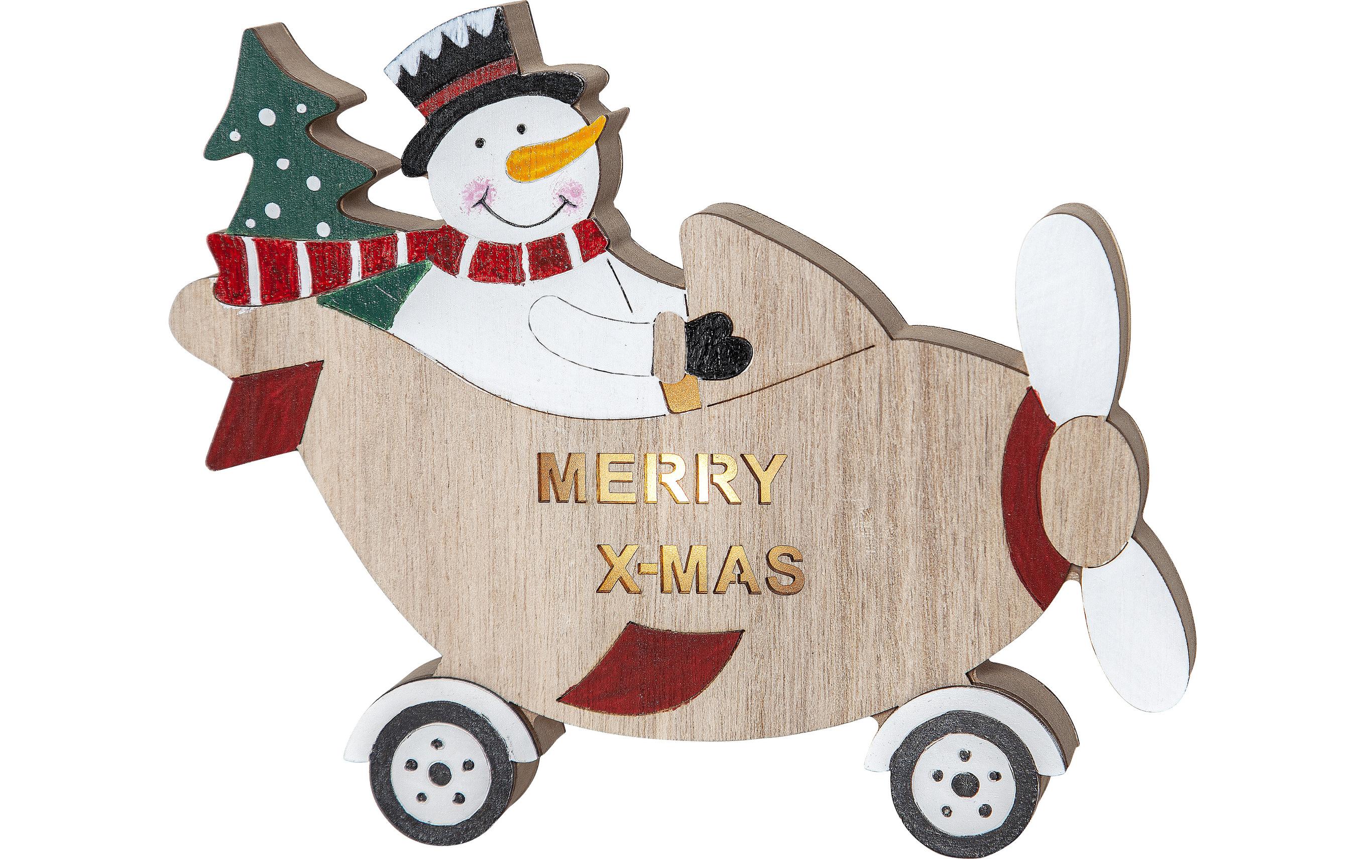 Star Trading Tisch Dekoration Billy, Nature, Warmweiss – LED-Weihnachtsfigur von Star Trading
