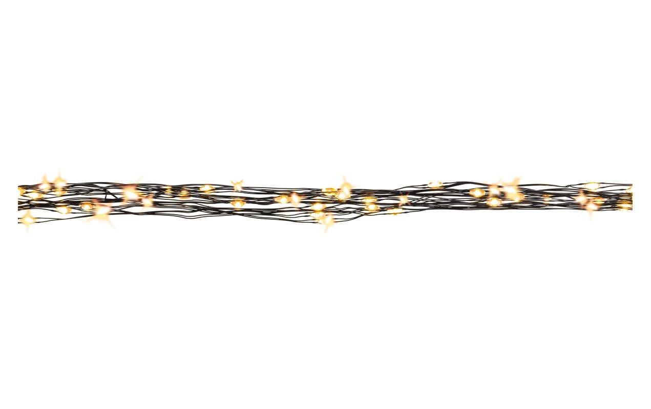 STT LED Lichterkette Angel Hair 300 twinkle 2 m, Schwarz