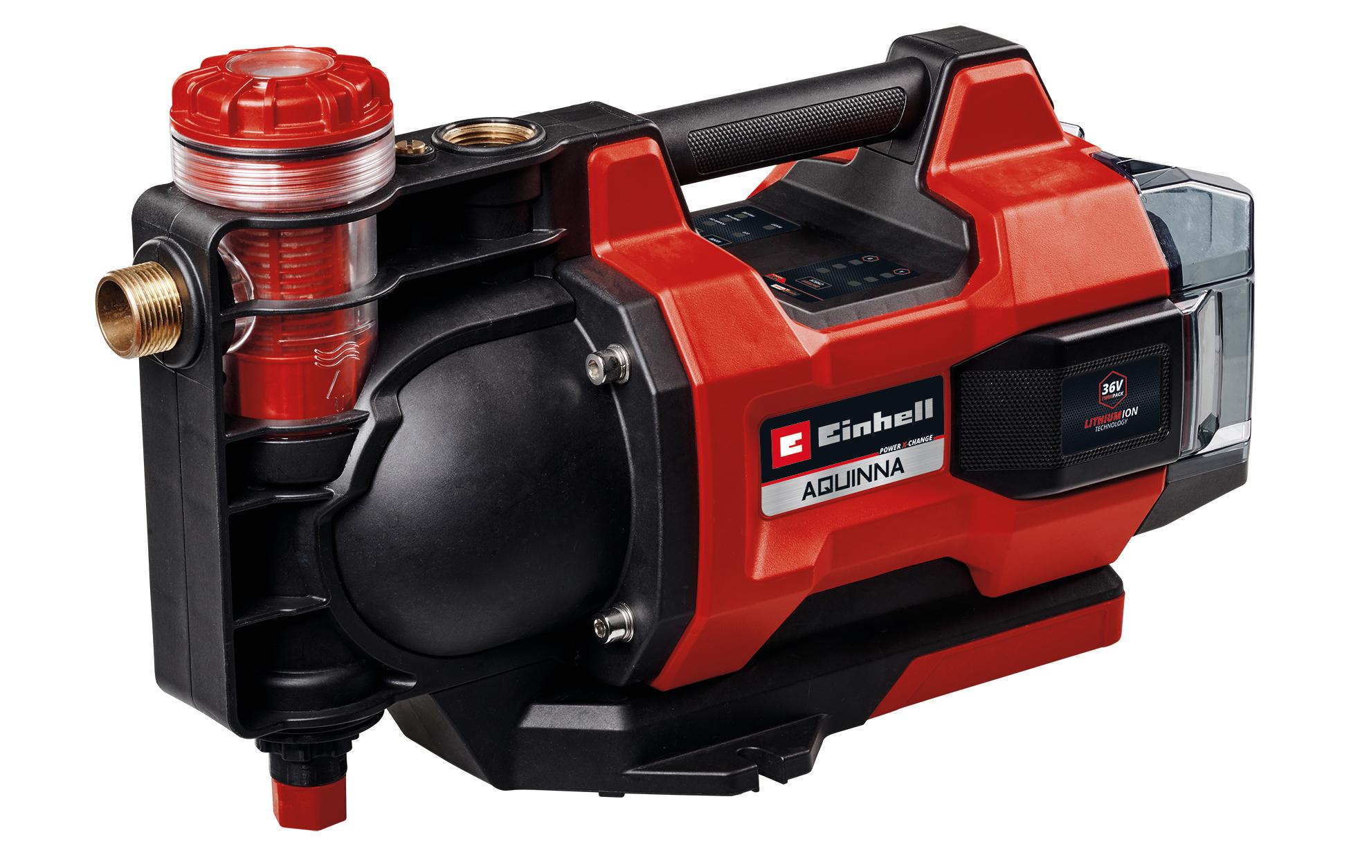 Einhell Akku-Gartenpumpe AQUINNA 36/38 F LED AUTOMATIC