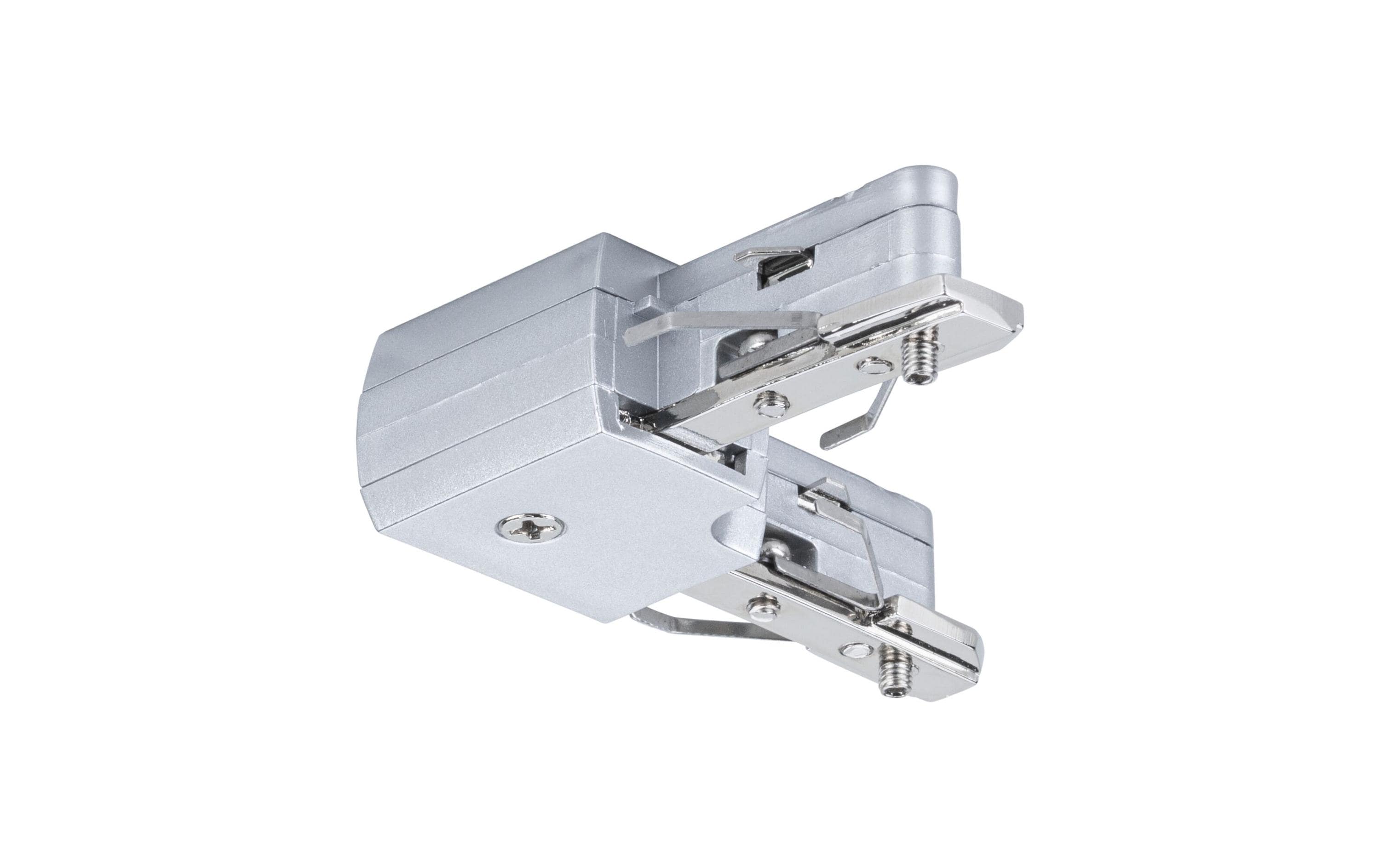 Paulmann URail Light & Easy L-Verbinder, Chrom – Stromschienen-Zubehör von Paulmann