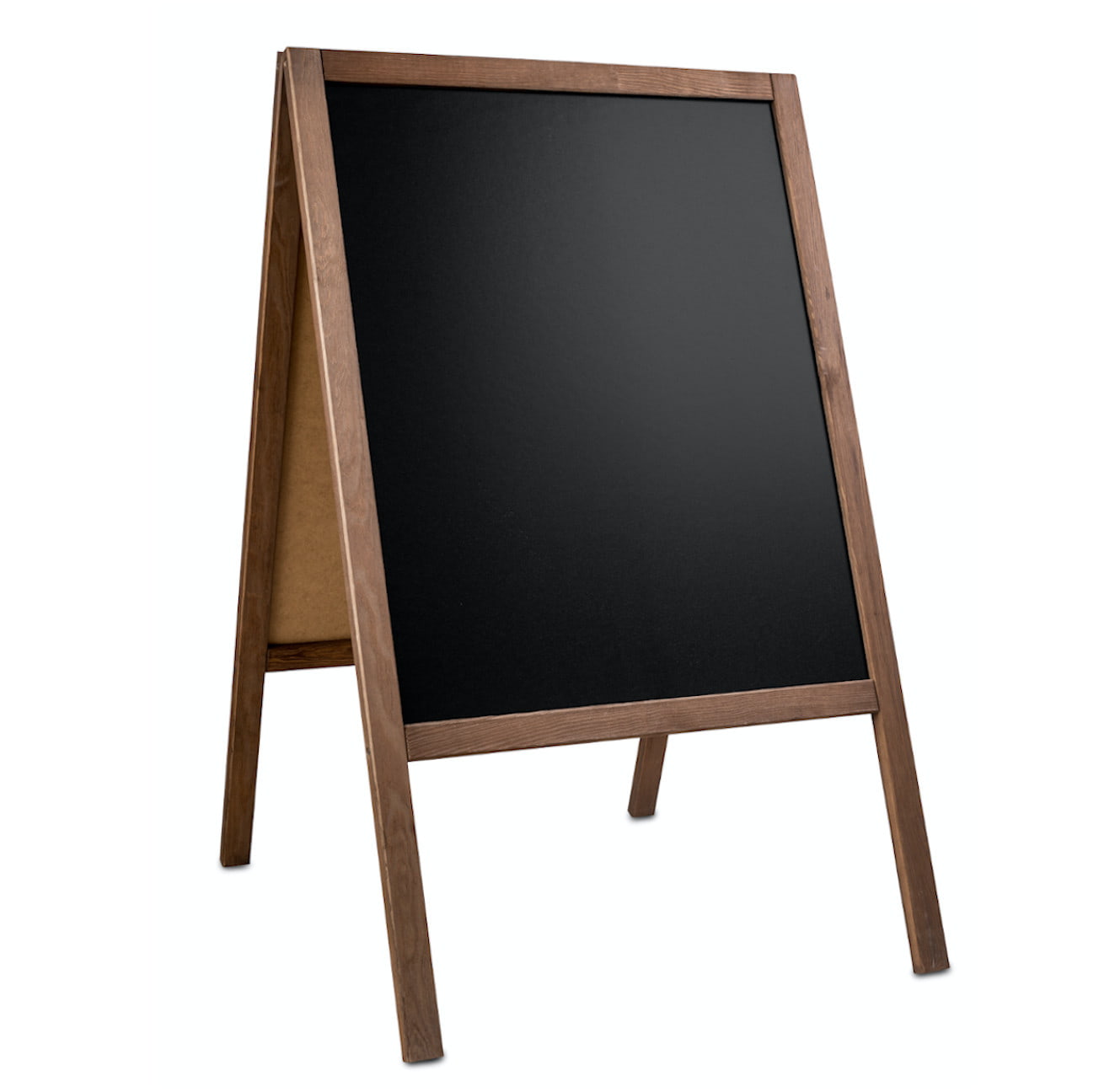 Kreidetafel/Holz Kundenstopper Classic M (60x100 cm)