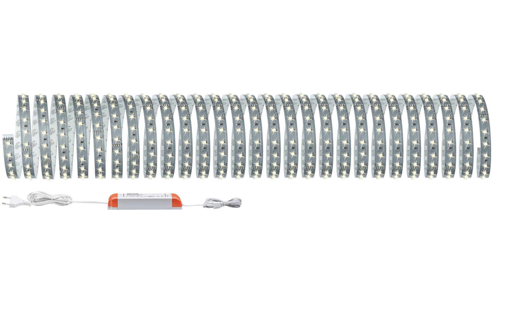 Paulmann LED-Stripe MaxLED 500 2700 K, 10 m Basisset – LED-Streifen mit Netzteil von Paulmann