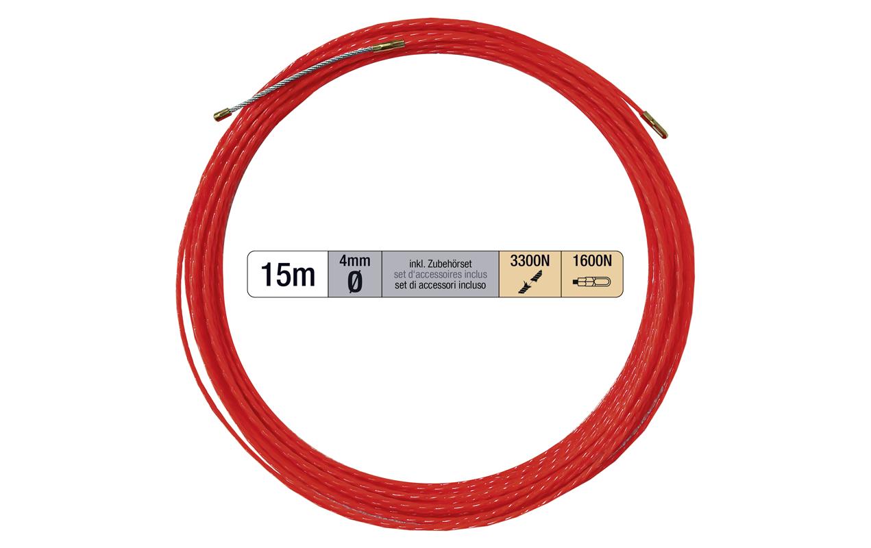 STEFFEN Kabeleinzug 15m Ø 4 mm