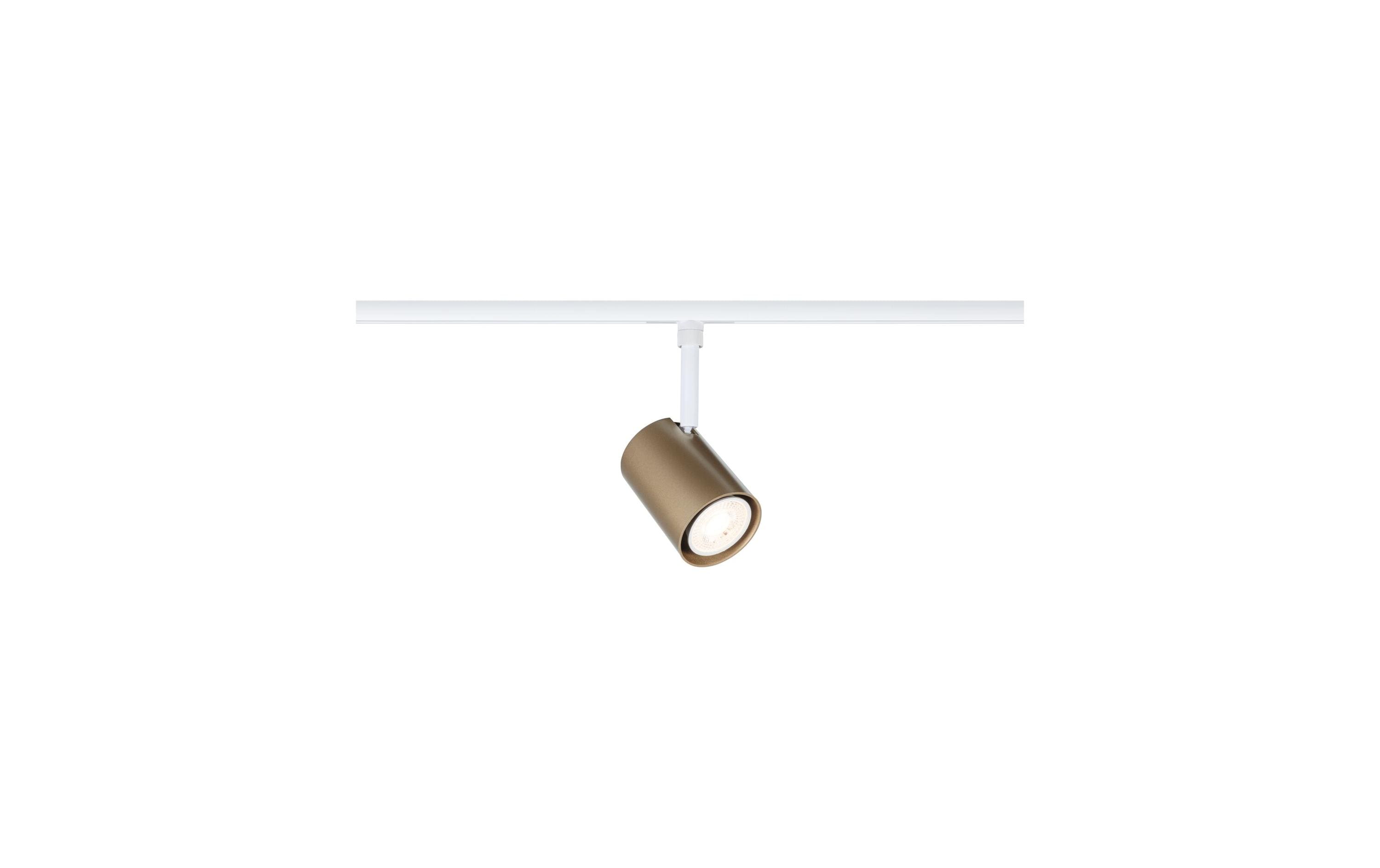 Paulmann URail Schienenspot Luxe GU10 max. 10W  230 V Gold matt – Schienenspot für Paulmann URail von Paulmann