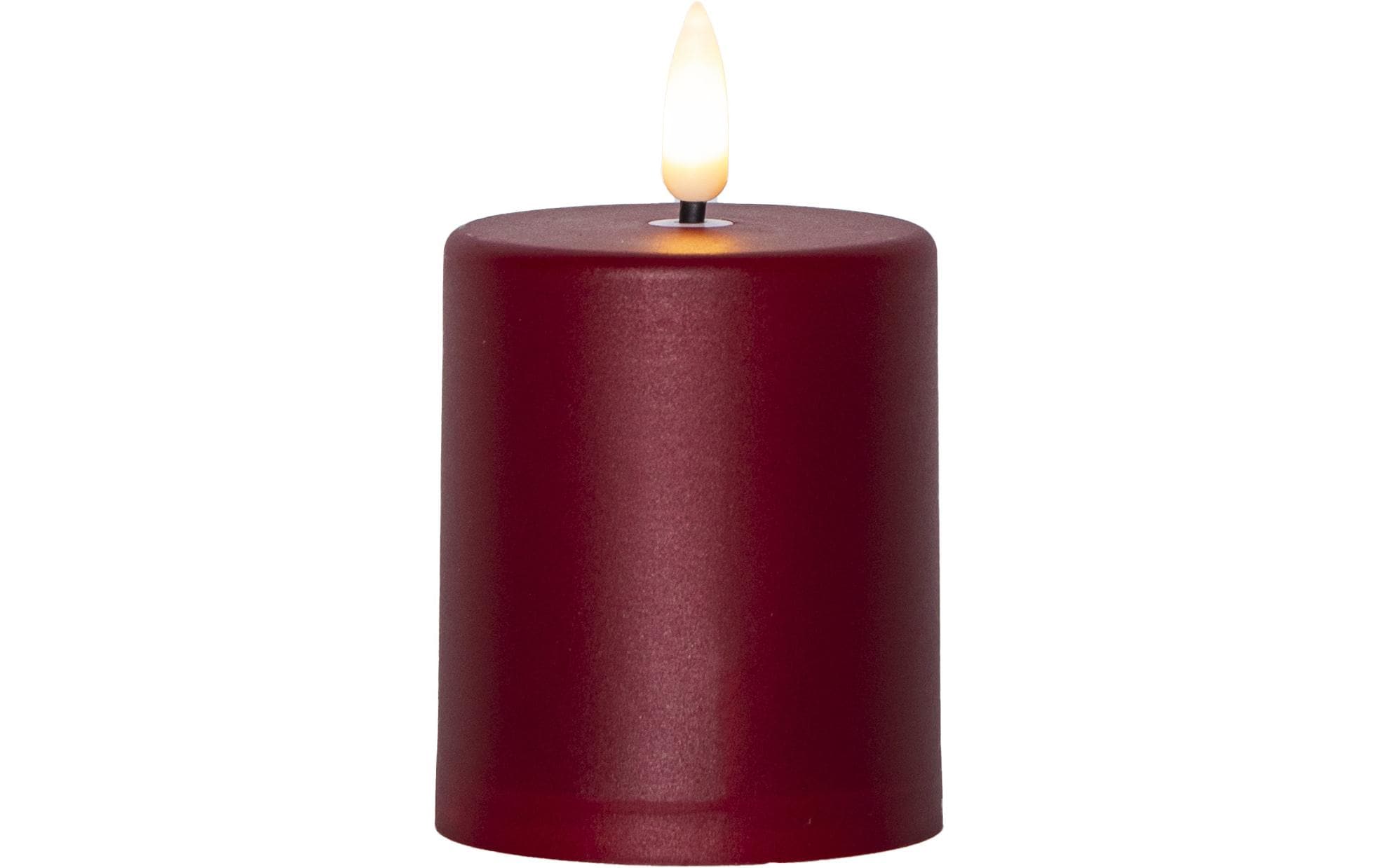 Star Trading LED-Kerze Flamme Paula Warmweiss – LED-Kerze mit Timer von Star Trading