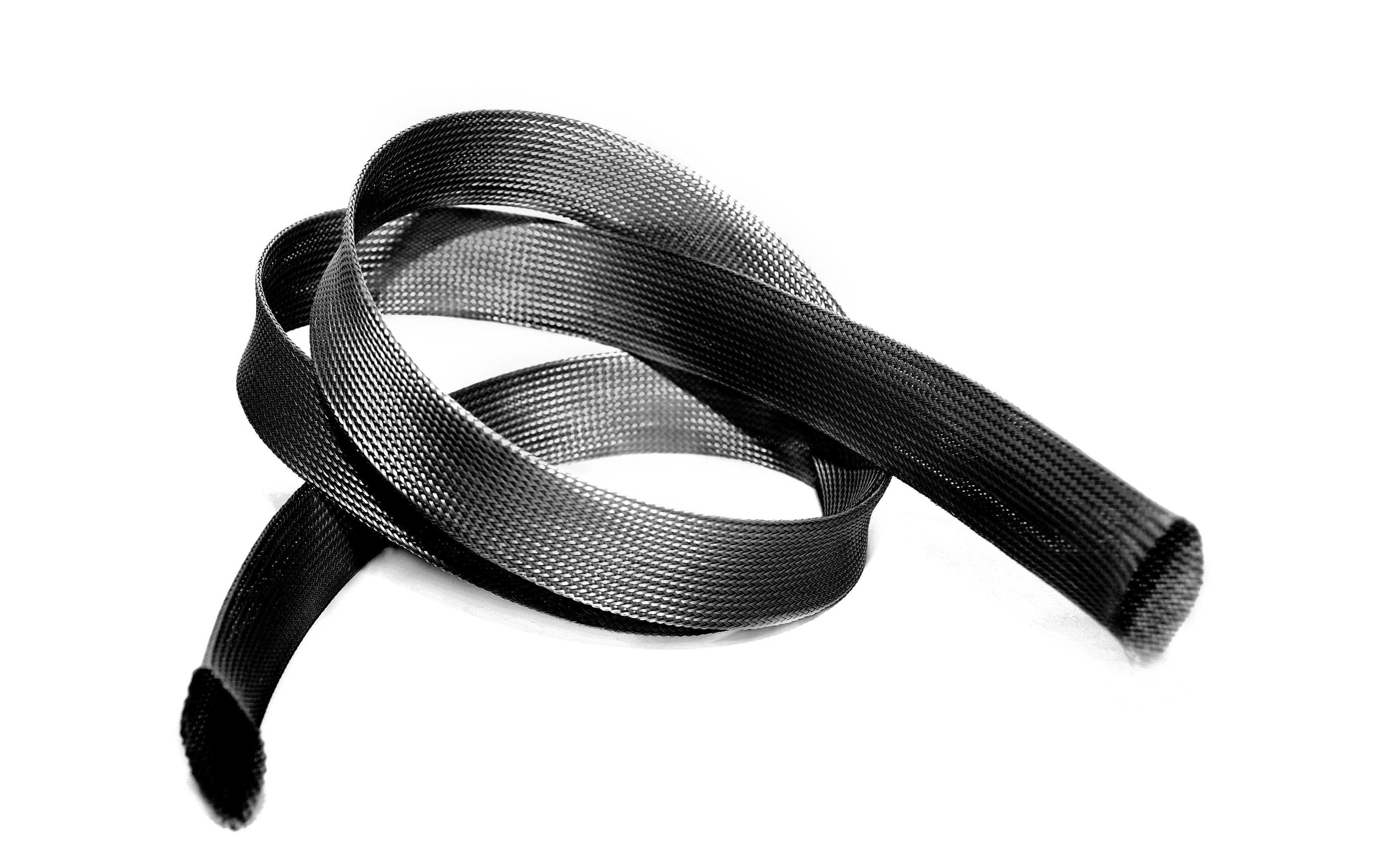 Audioraq Kabelschlauch 1592 geschlossen 40 mm 10m schwarz – Kabelschlauch von Audioraq