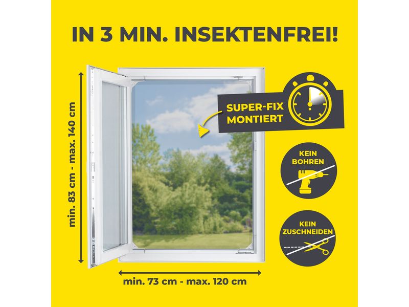 EASYmaxx Teleskop Insektenschutzgitter