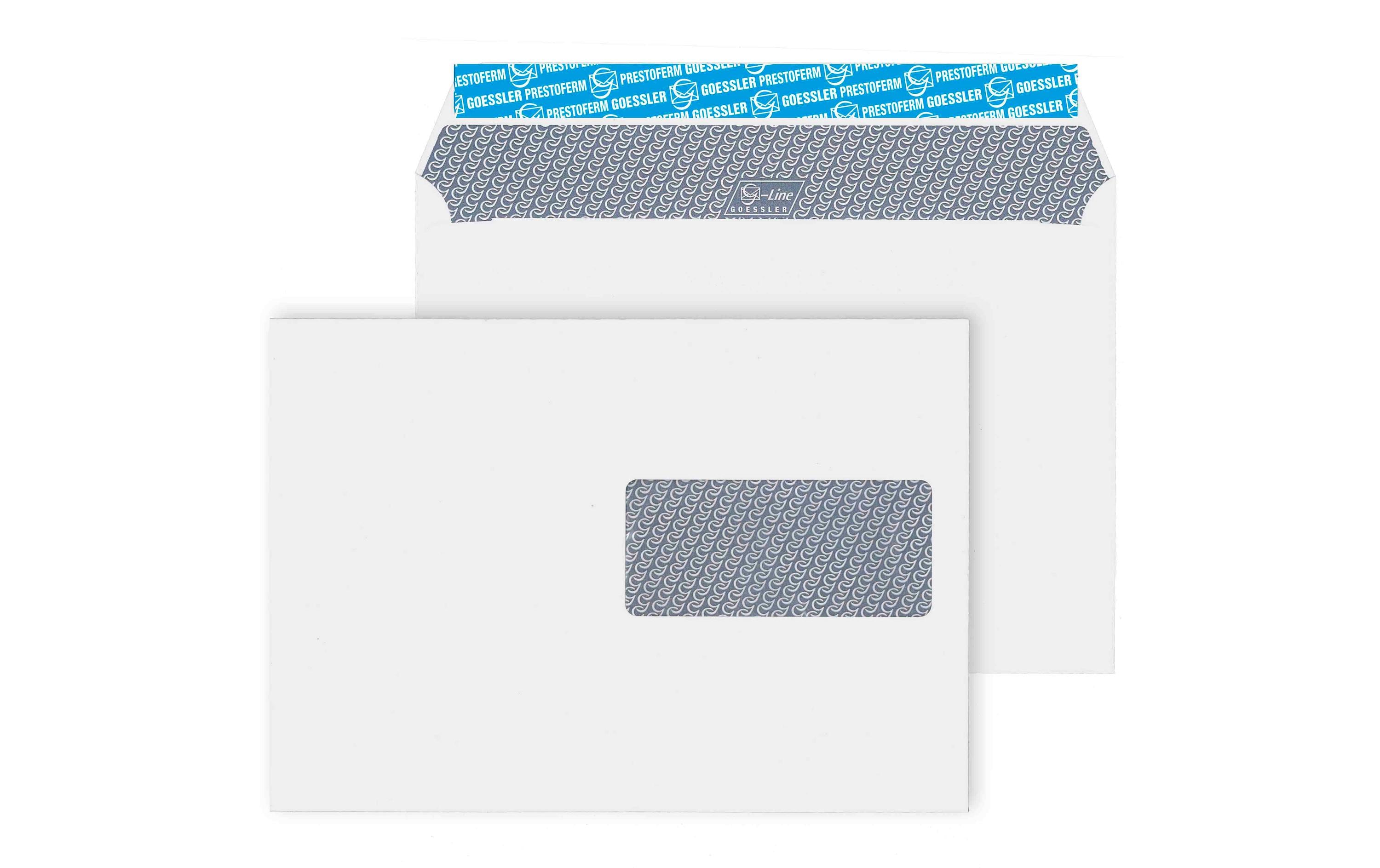 Goessler Couvert G-Line C5 mit Fenster rechts, 500 Stück – Couvert von Goessler