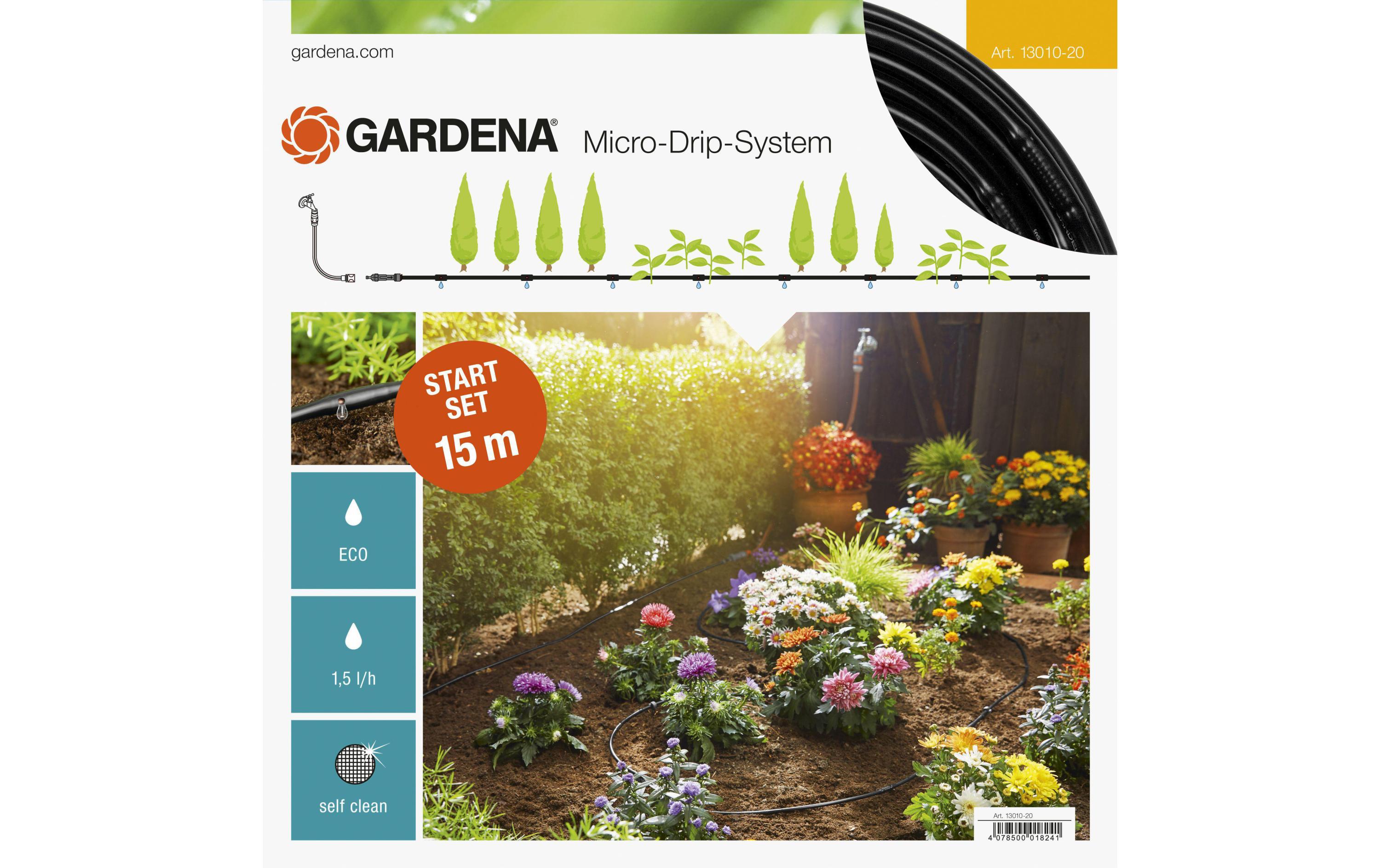 GARDENA Start-Set S 13010 Micro-Drip-System Pflanzreihe – Bauteil des Micro-Drip-Systems