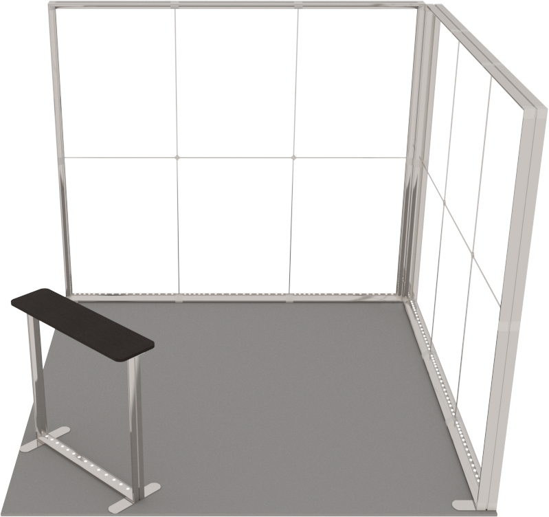 LUMIX Messestand 9 m² Eckstand Messeauftritt Praxisbeispiel