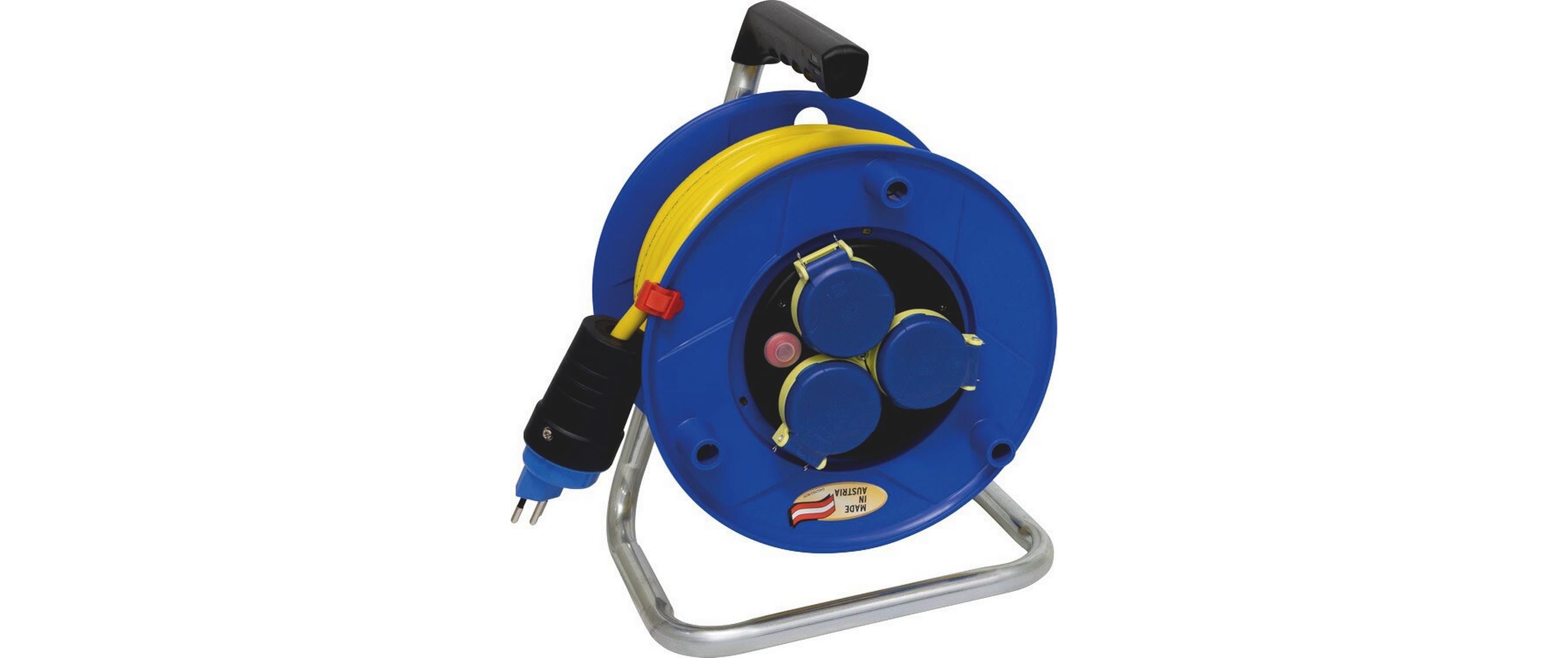 Brennenstuhl Baustellen-Kabelrolle BAT 240 25 m 3x T13