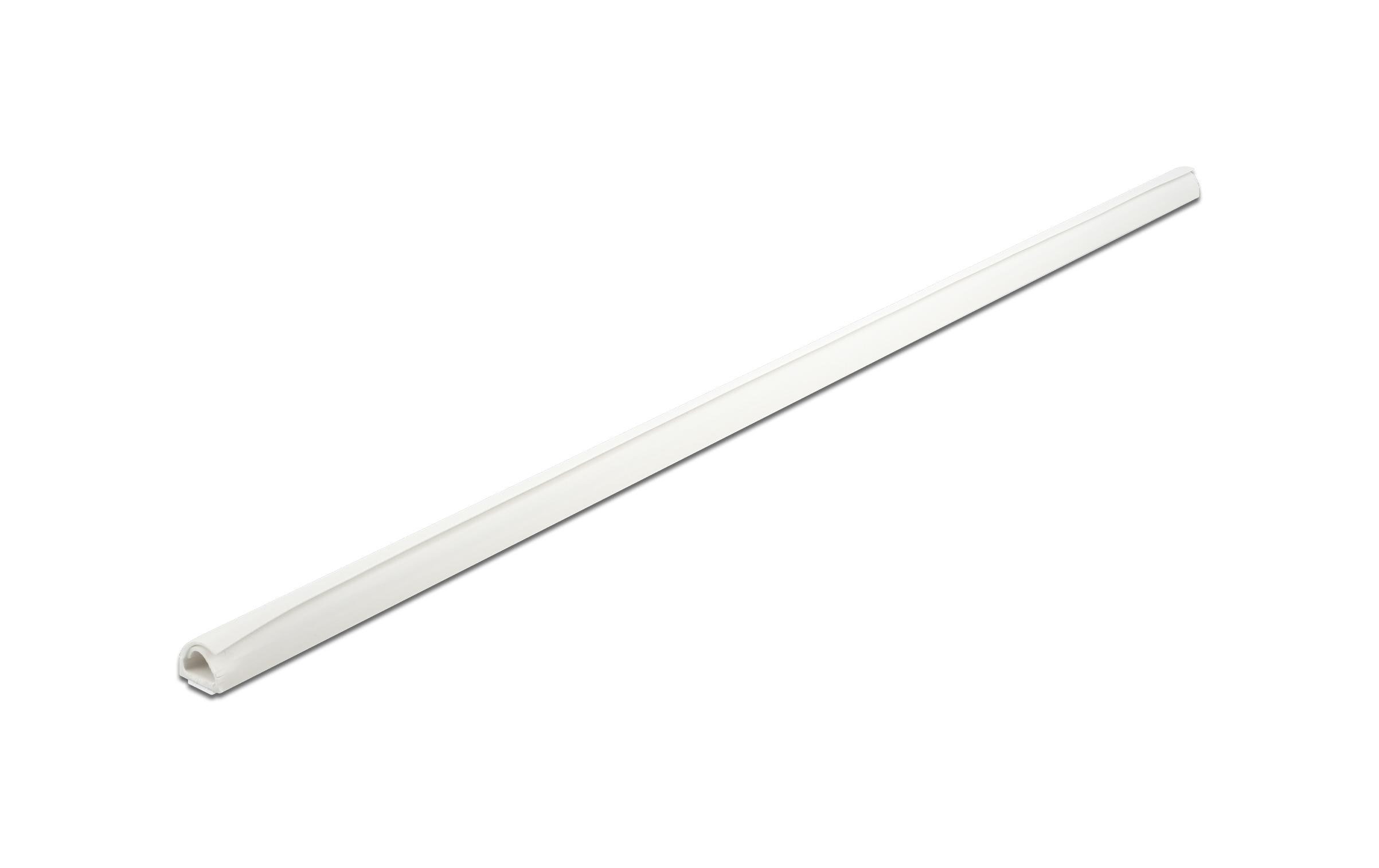 Delock Kabelkanal selbst-schliessend, -klebend 1 m x 12 mm Weiss – Kabelkanal von Delock