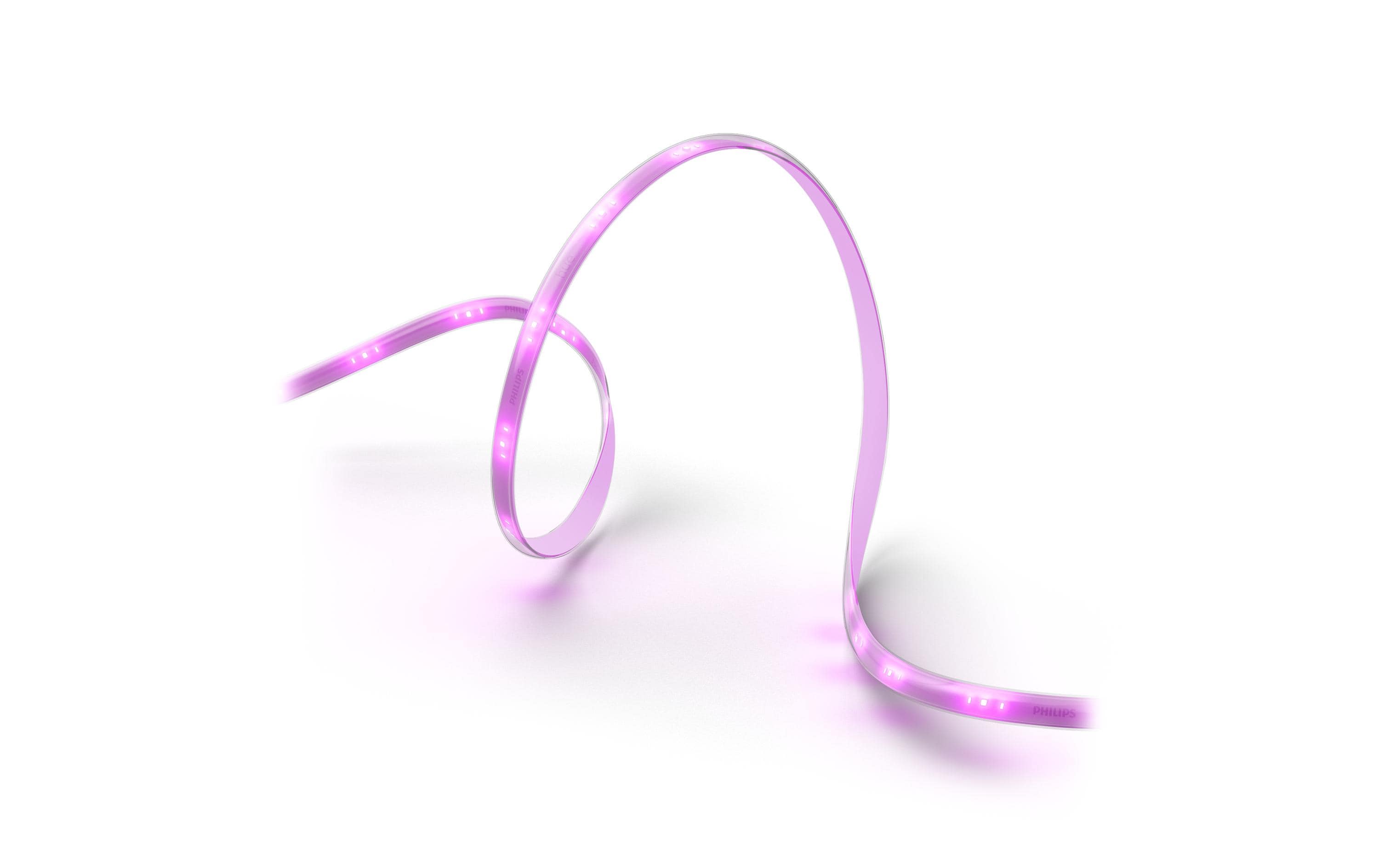 Philips Hue White & Color Ambiance Lightstrip Solo 5 m EU – Smarter LED-Streifen mit Netzteil von Philips Hue