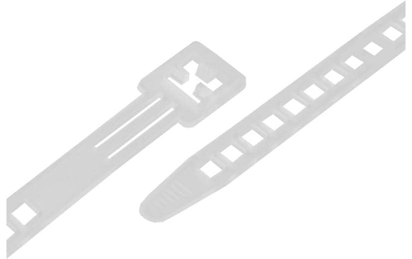 STEFFEN Kabelbinder 100 Stück Weiss 140 mm x 9 mm – Kabelbinder von STEFFEN