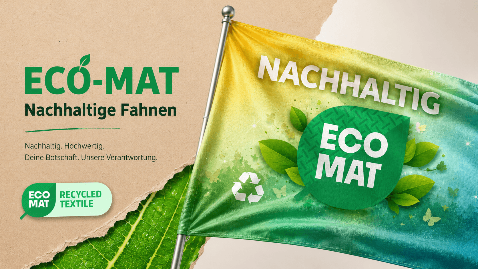 ECO-MAT nachhaltige Fahnen Chillandeasy_2