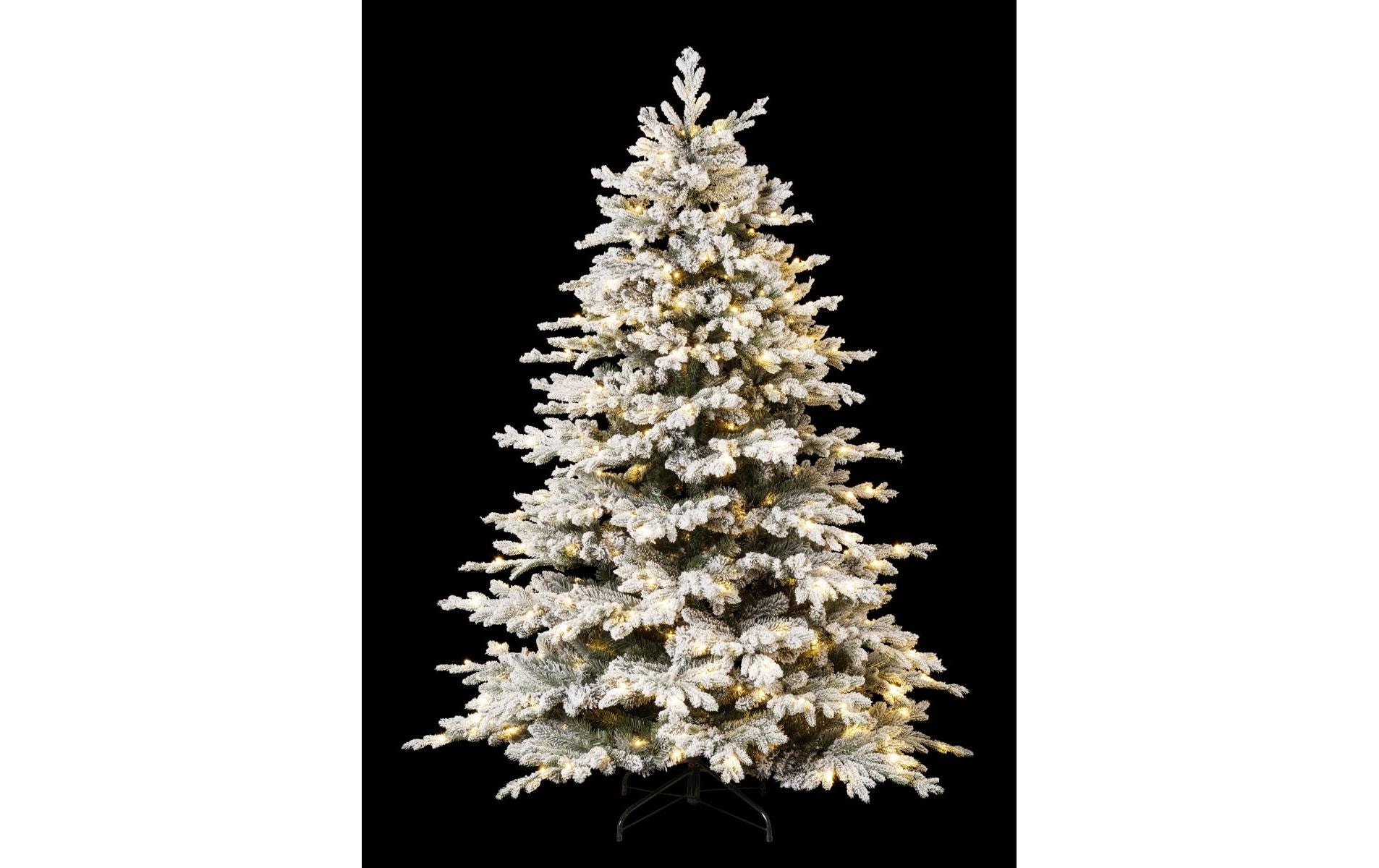 STT Weihnachtsbaum Snowed Tree Grün, 610 LED