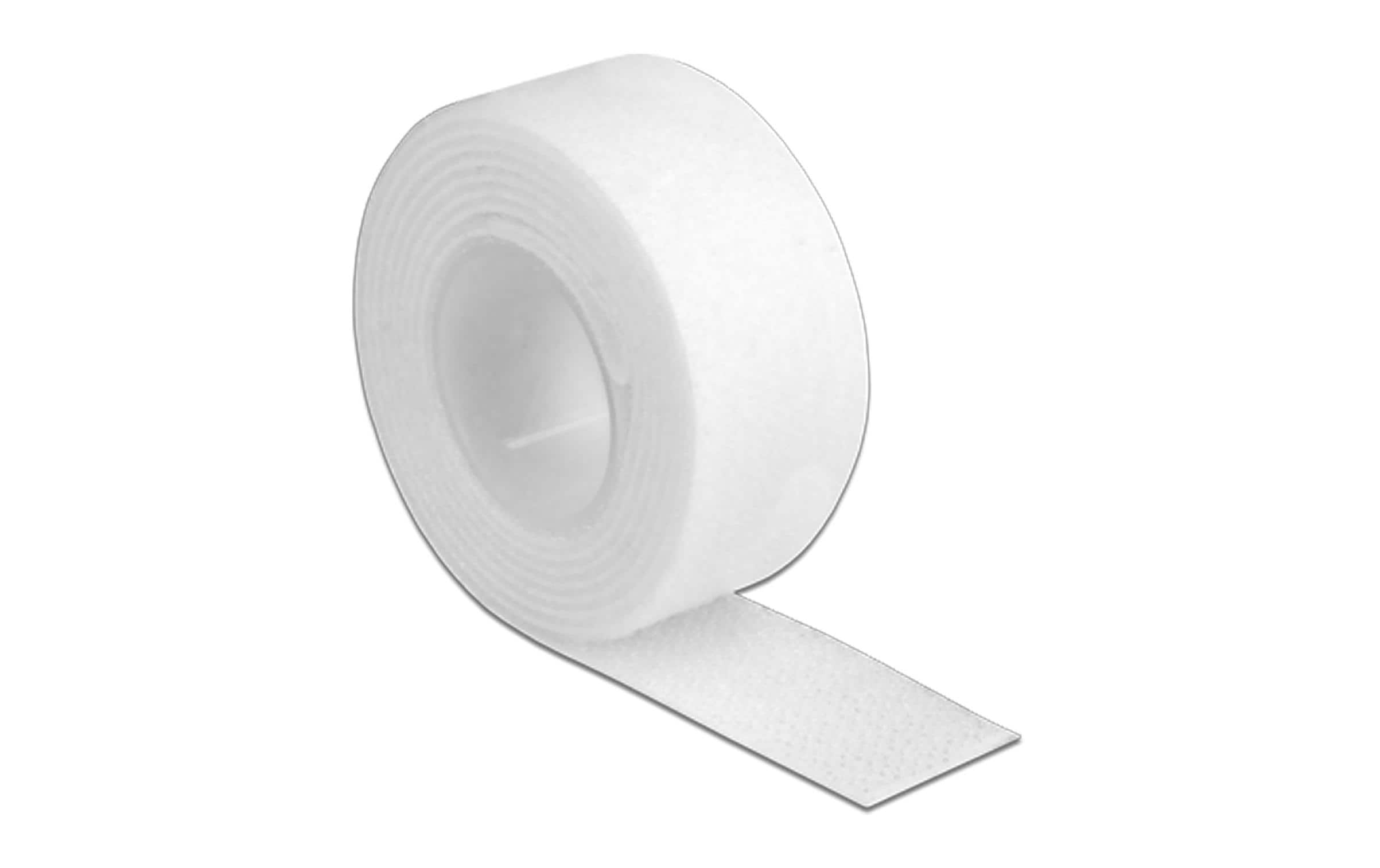 Delock Klettband 1m x 20 mm Weiss – Klettband von Delock