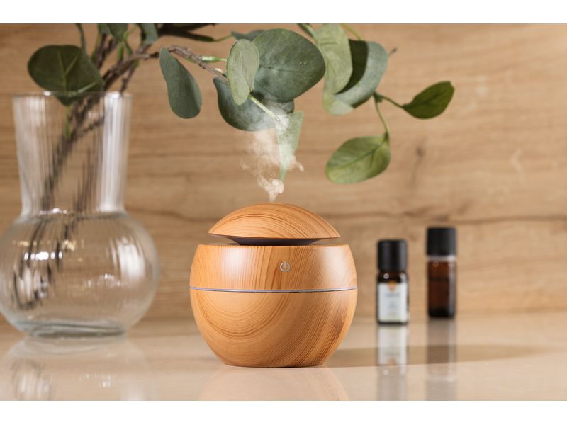 EASYmaxx Aroma-Diffuser rund mit Licht 3W