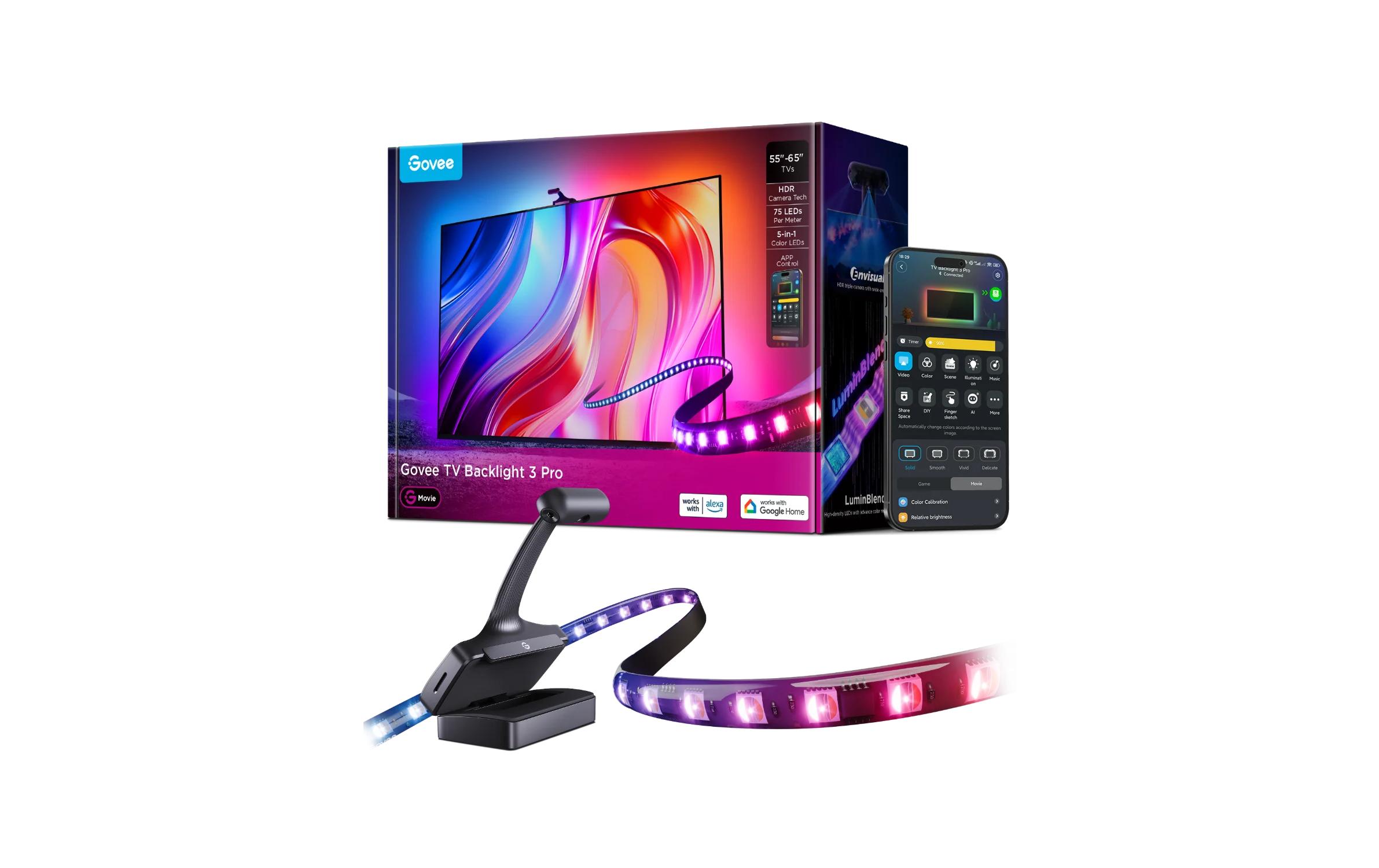 Govee TV Cam Backlight 3 Pro – Zubehör für LED-Streifen von Govee