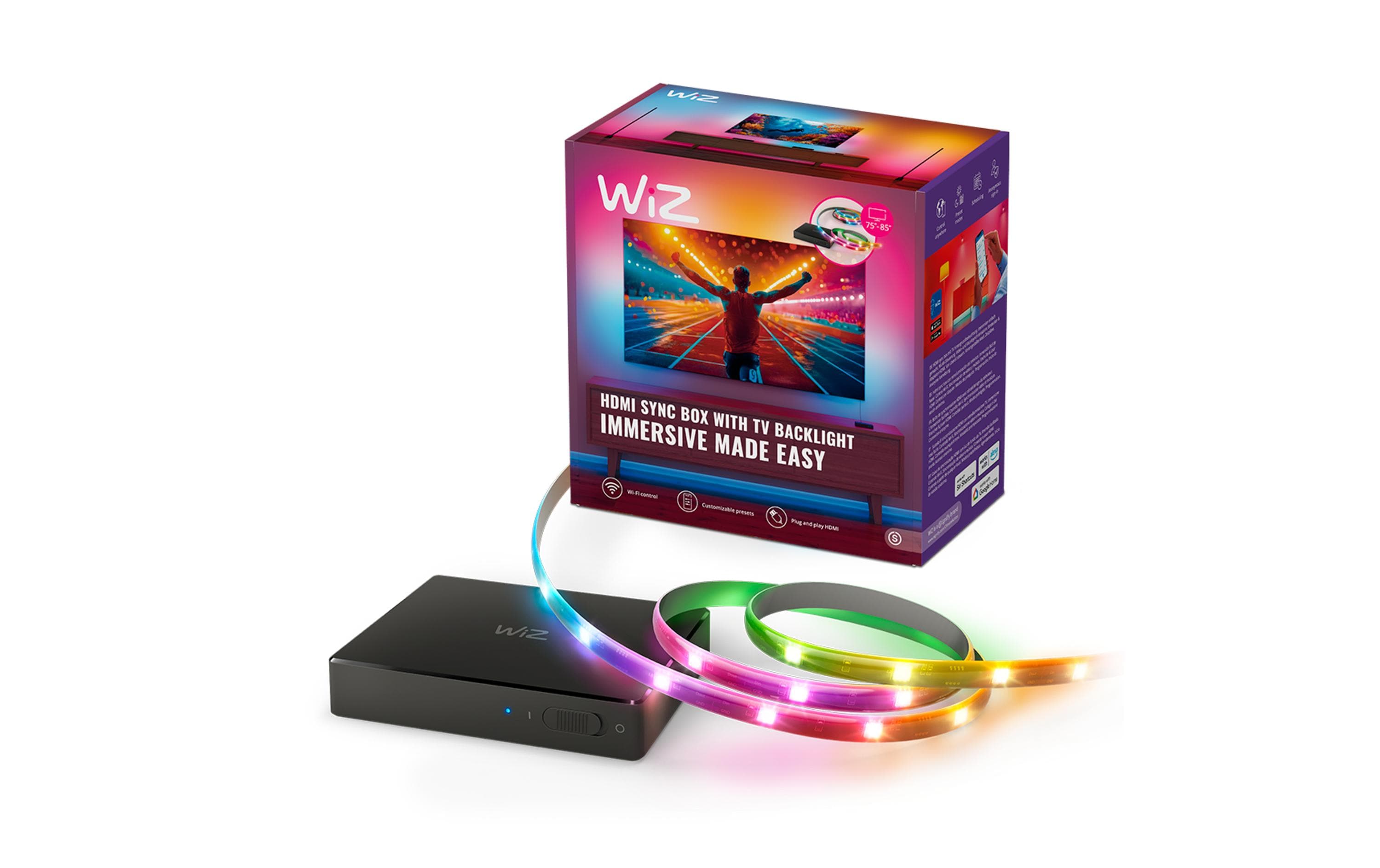 WiZ Sync box 75 - 85 EU – Zubehör für LED-Streifen von WiZ