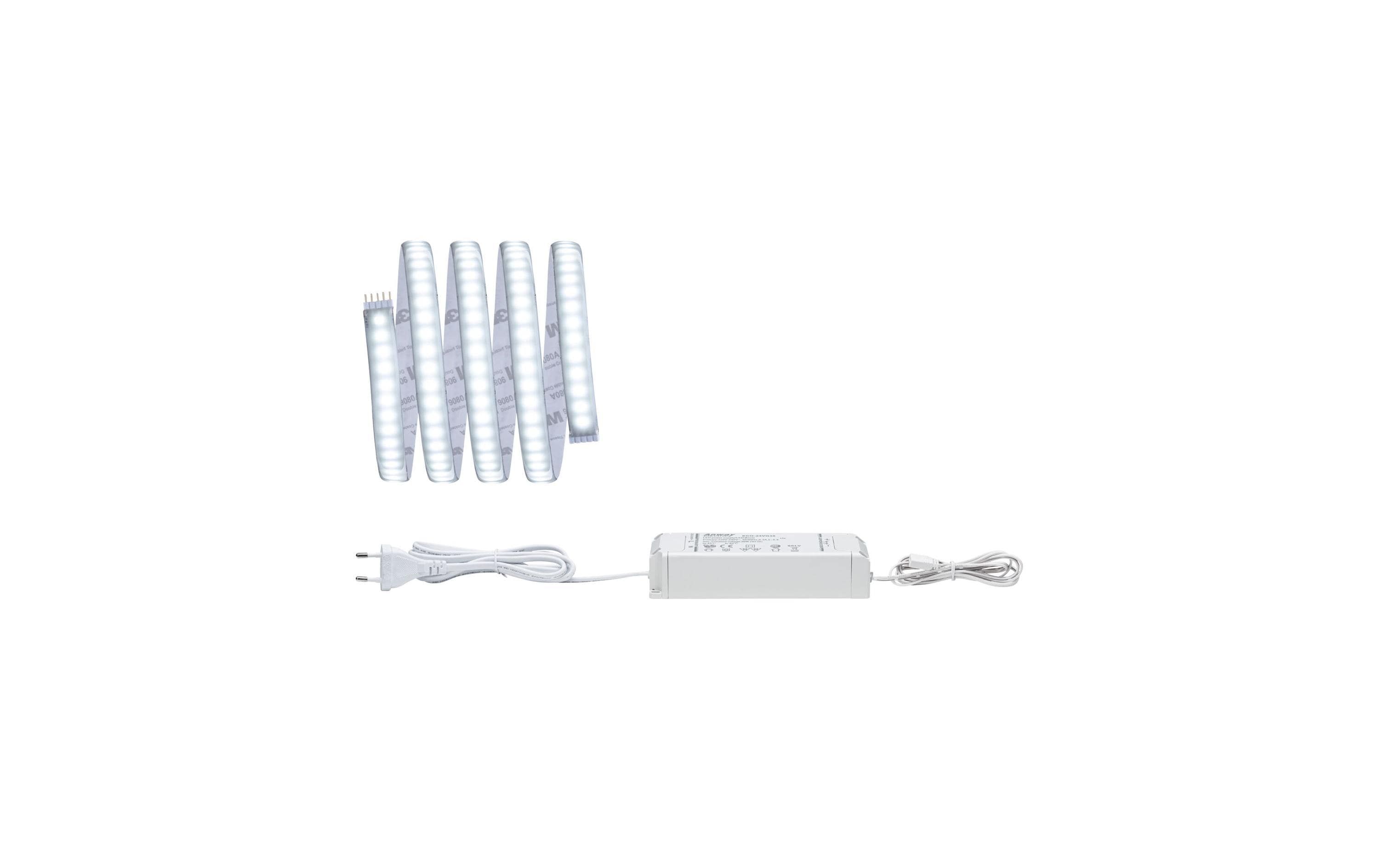 Paulmann LED-Stripe MaxLED 1000 6500 K, 1.5 m Basisset – LED-Streifen mit Netzteil von Paulmann